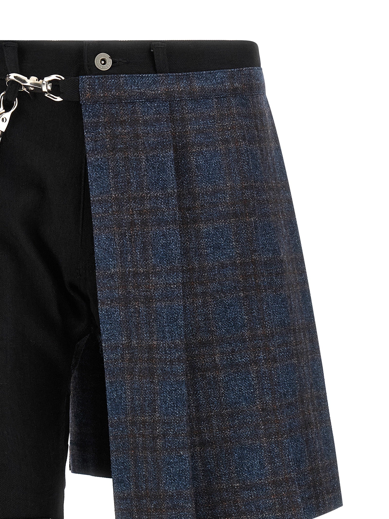 Junya Watanabe Patchwork Jeans With Kilt