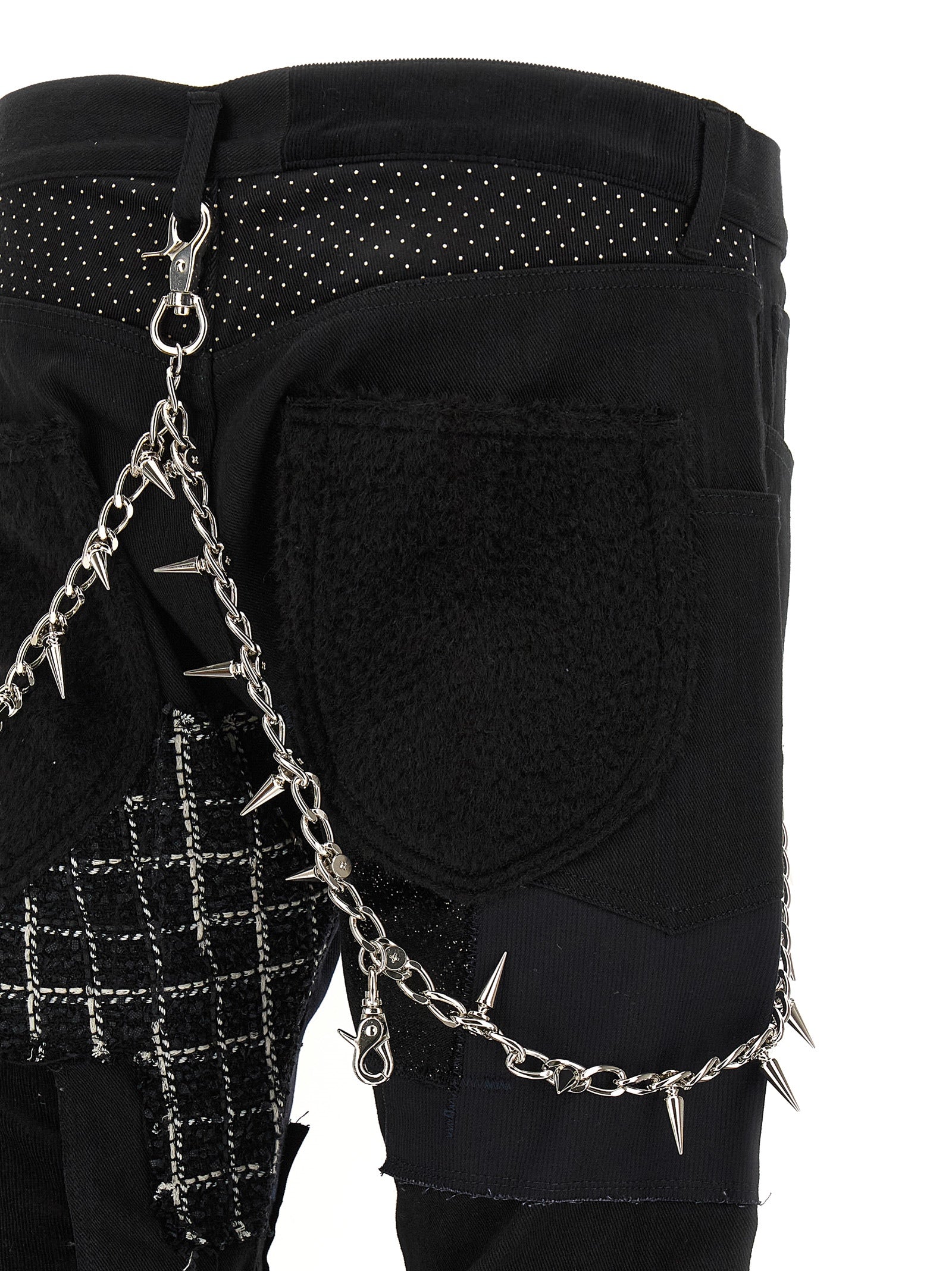 Junya Watanabe Patchwork Jeans With Kilt