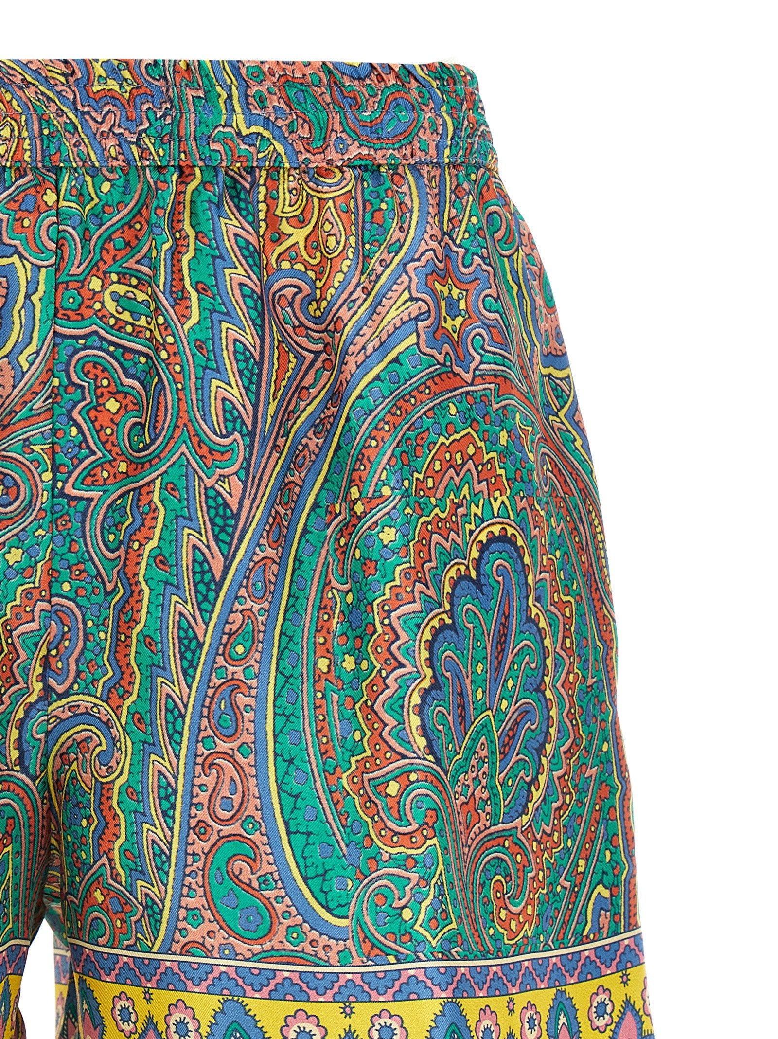 Etro Paisley Shorts