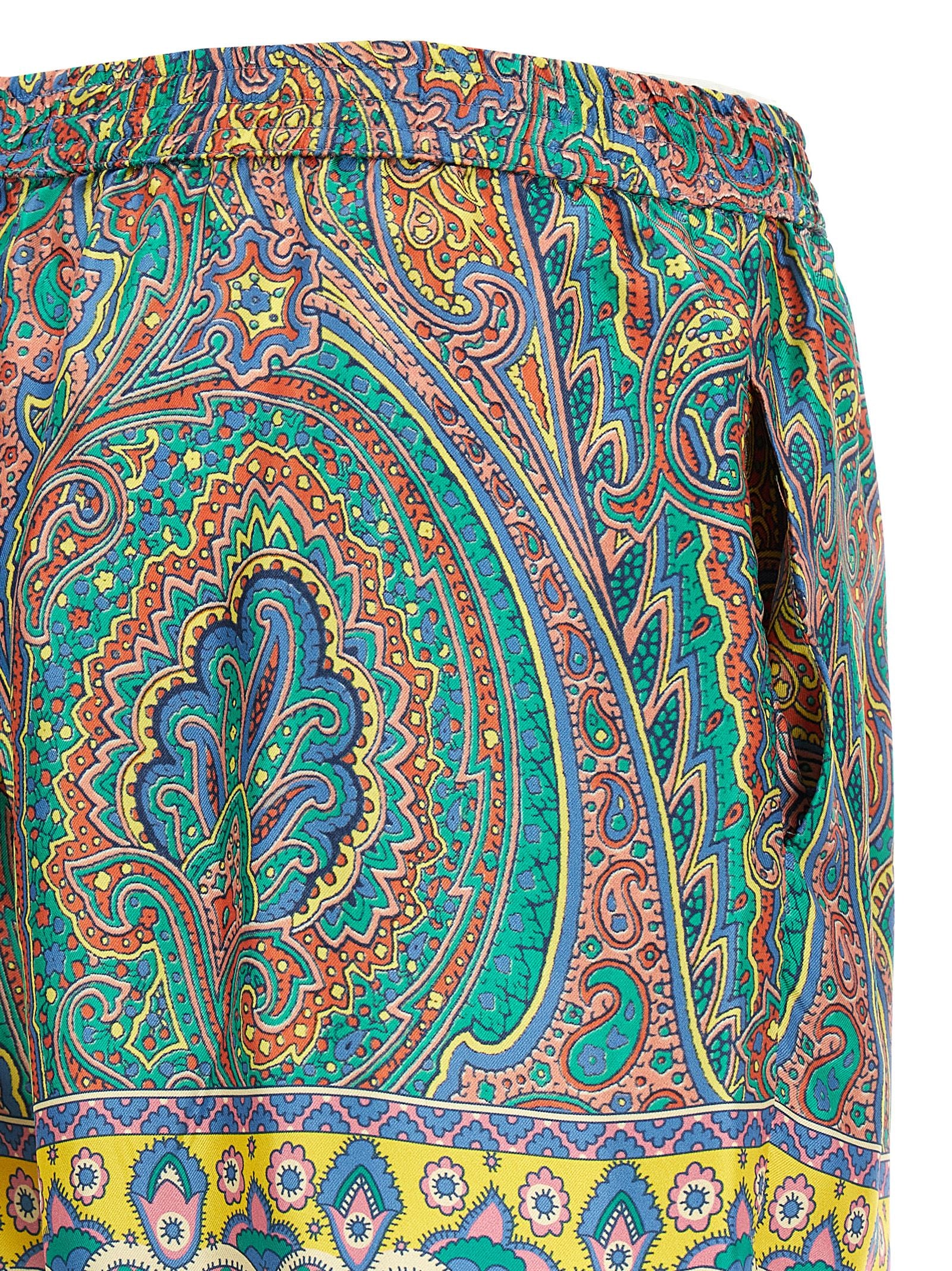 Etro Paisley Shorts