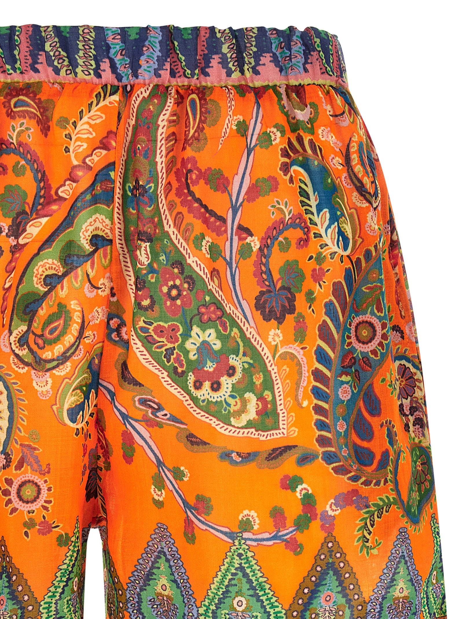 Etro Ramie Shorts