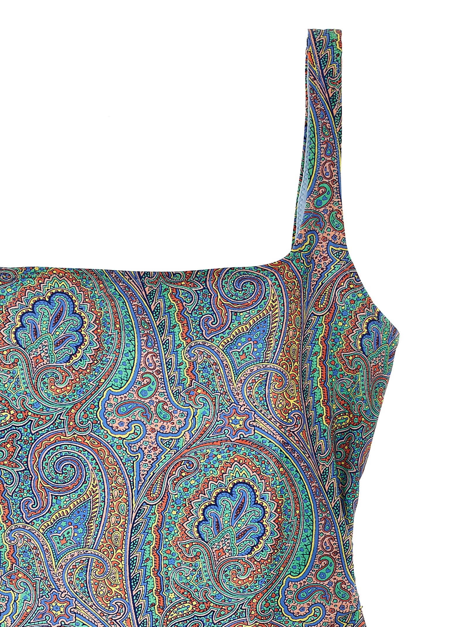 Etro Paisley One-Piece Swimsuit