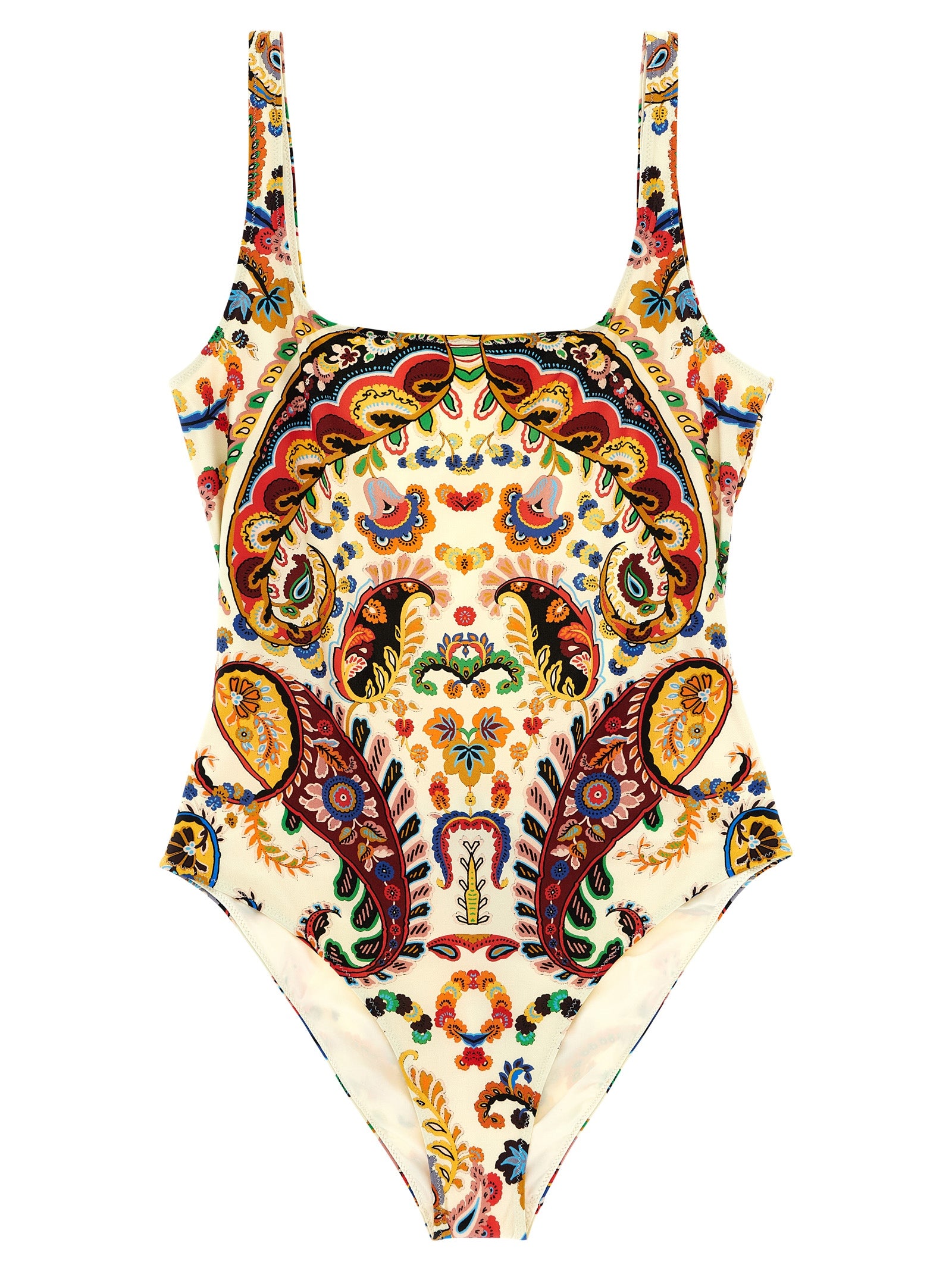 Etro Floral 'Paisley' One-Piece Swimsuit