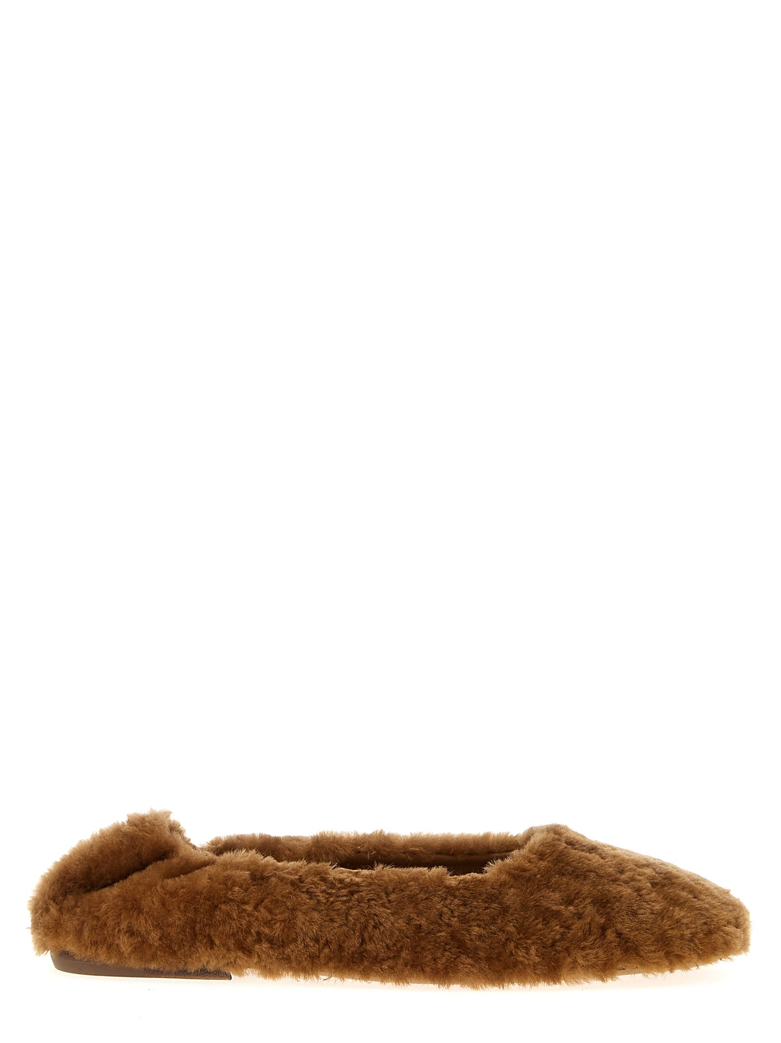 Dries Van Noten  Fur Ballet Flats