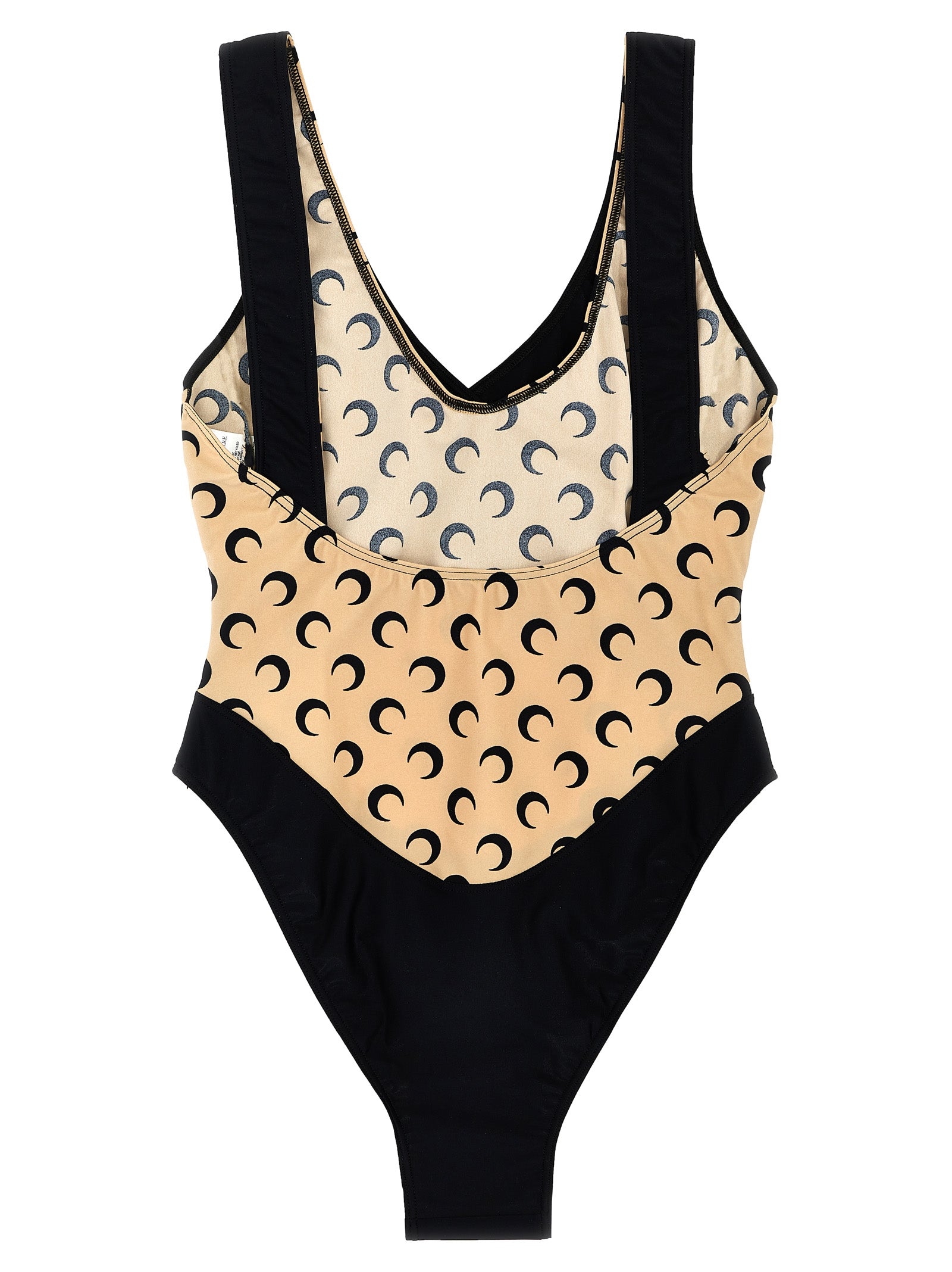 Marine Serre 'All Over Moon' One-Piece Swimsuit