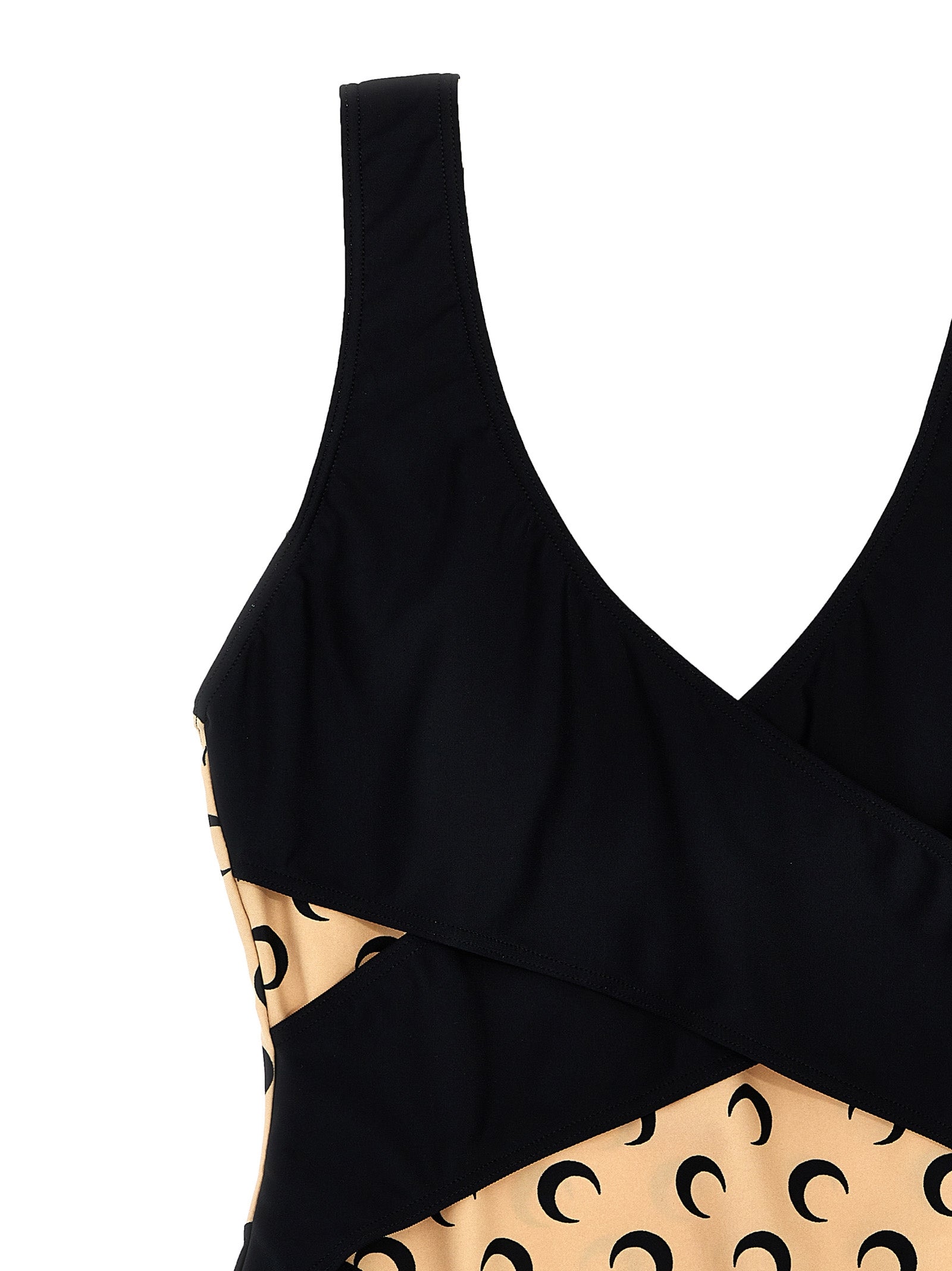 Marine Serre 'All Over Moon' One-Piece Swimsuit