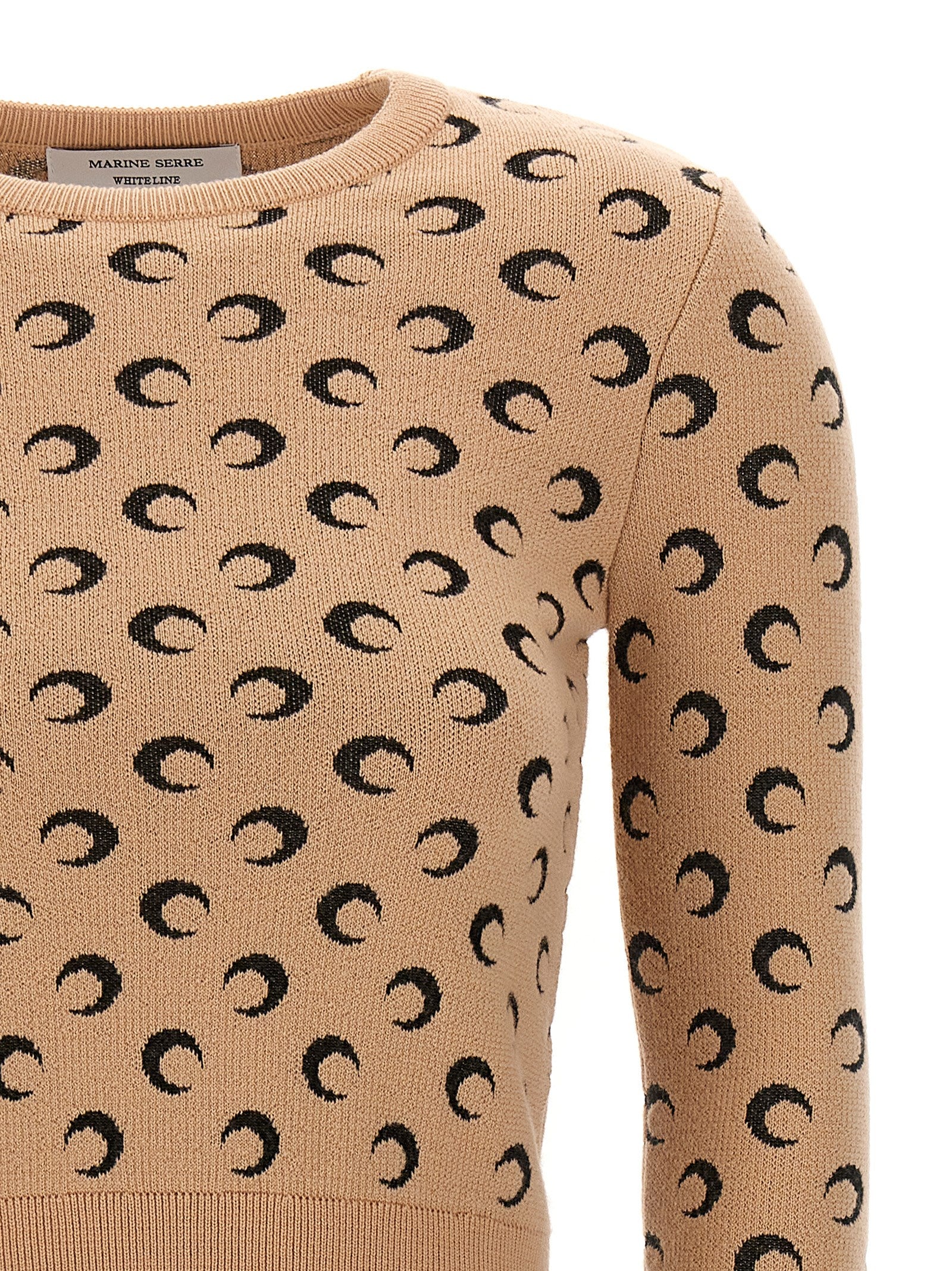 Marine Serre 'Moon Jacquard' Sweater