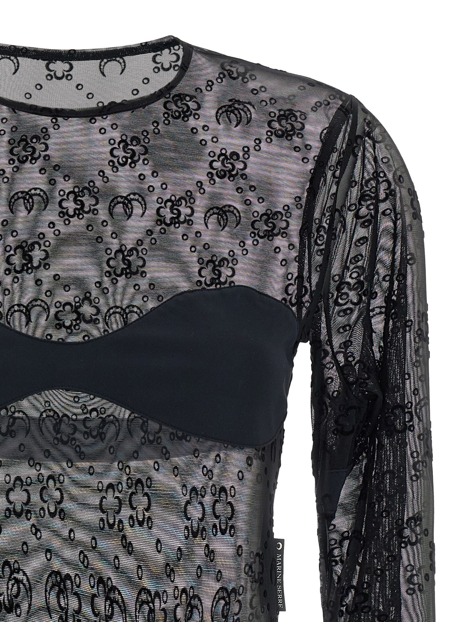Marine Serre 'Moonogram' Bodysuit