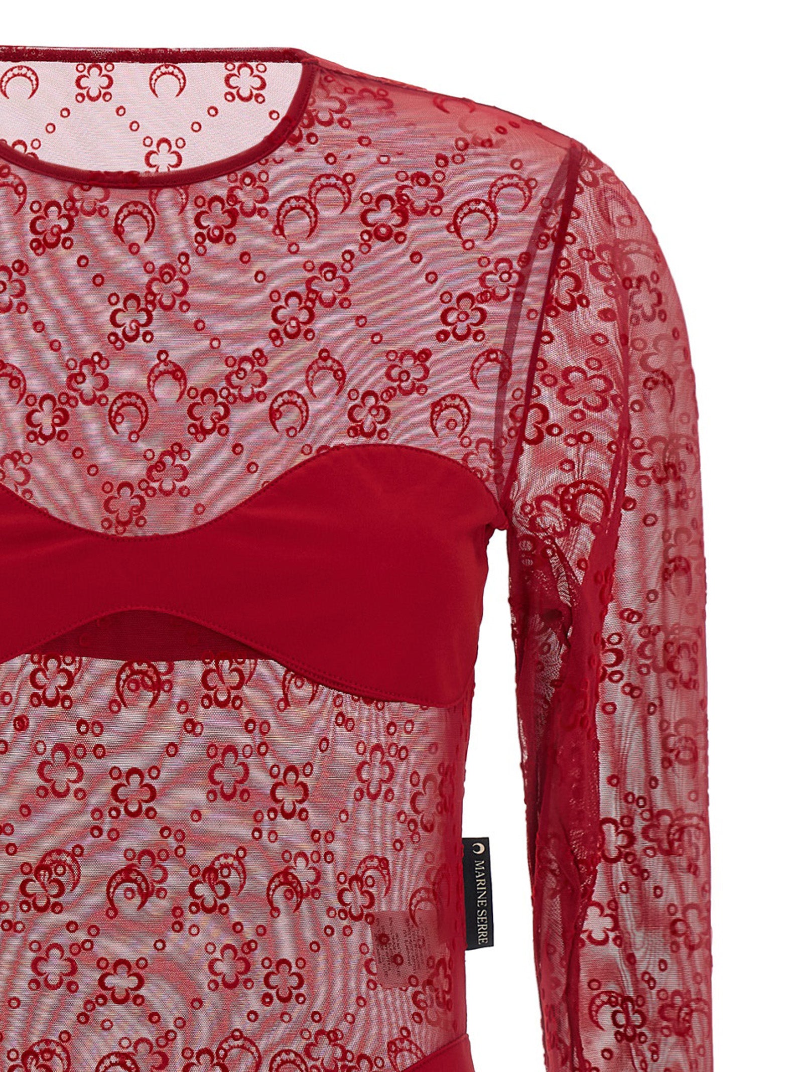 Marine Serre 'Moonogram' Bodysuit