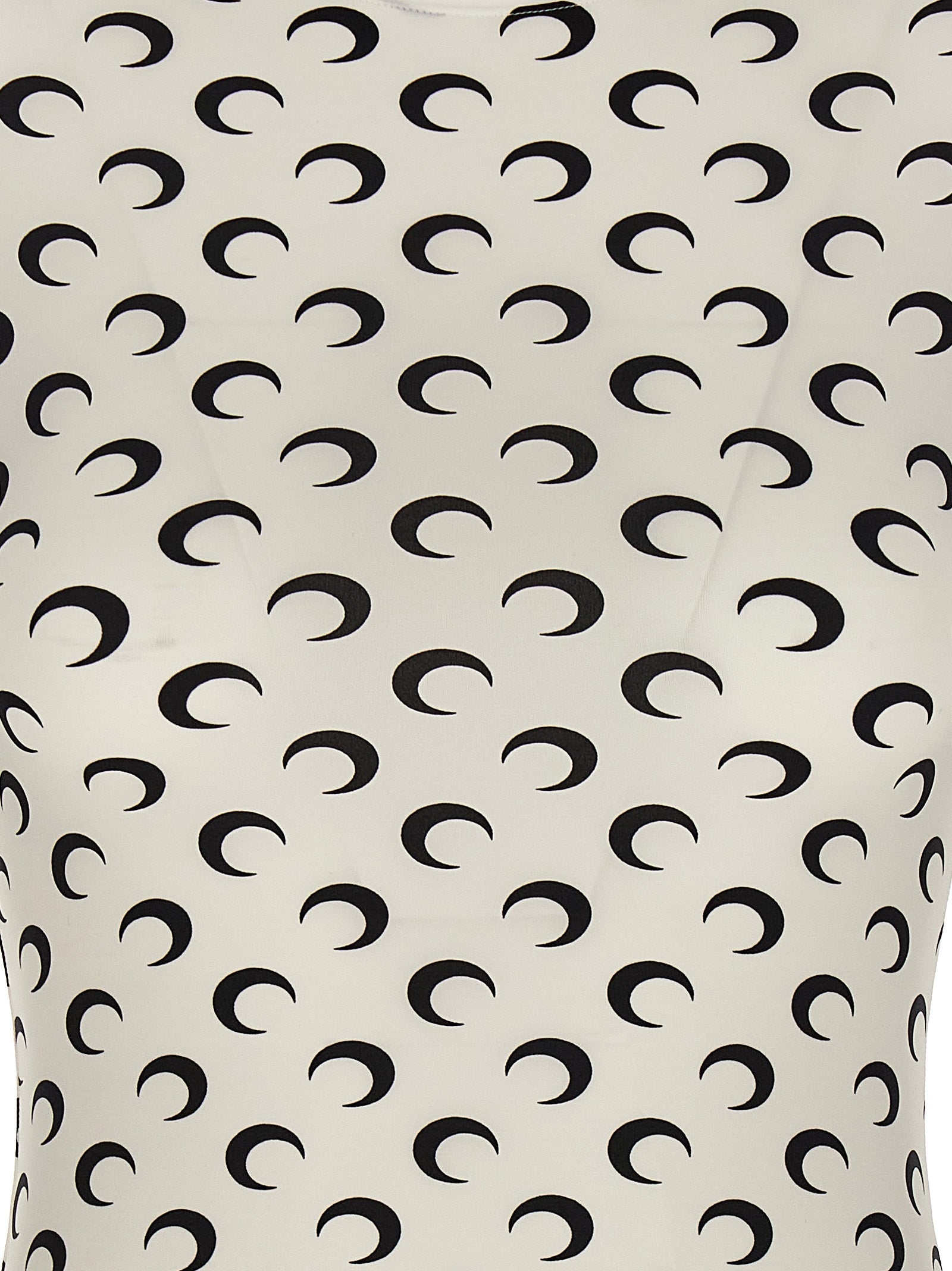 Marine Serre 'Moon Printed Jersey Second Skin' T-Shirt