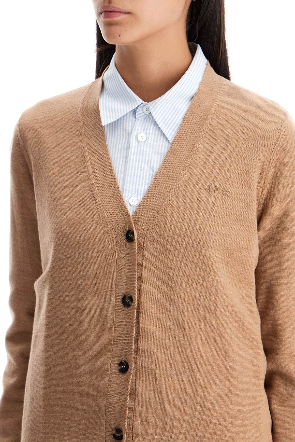 A.P.C. Salome Wool Cardigan For