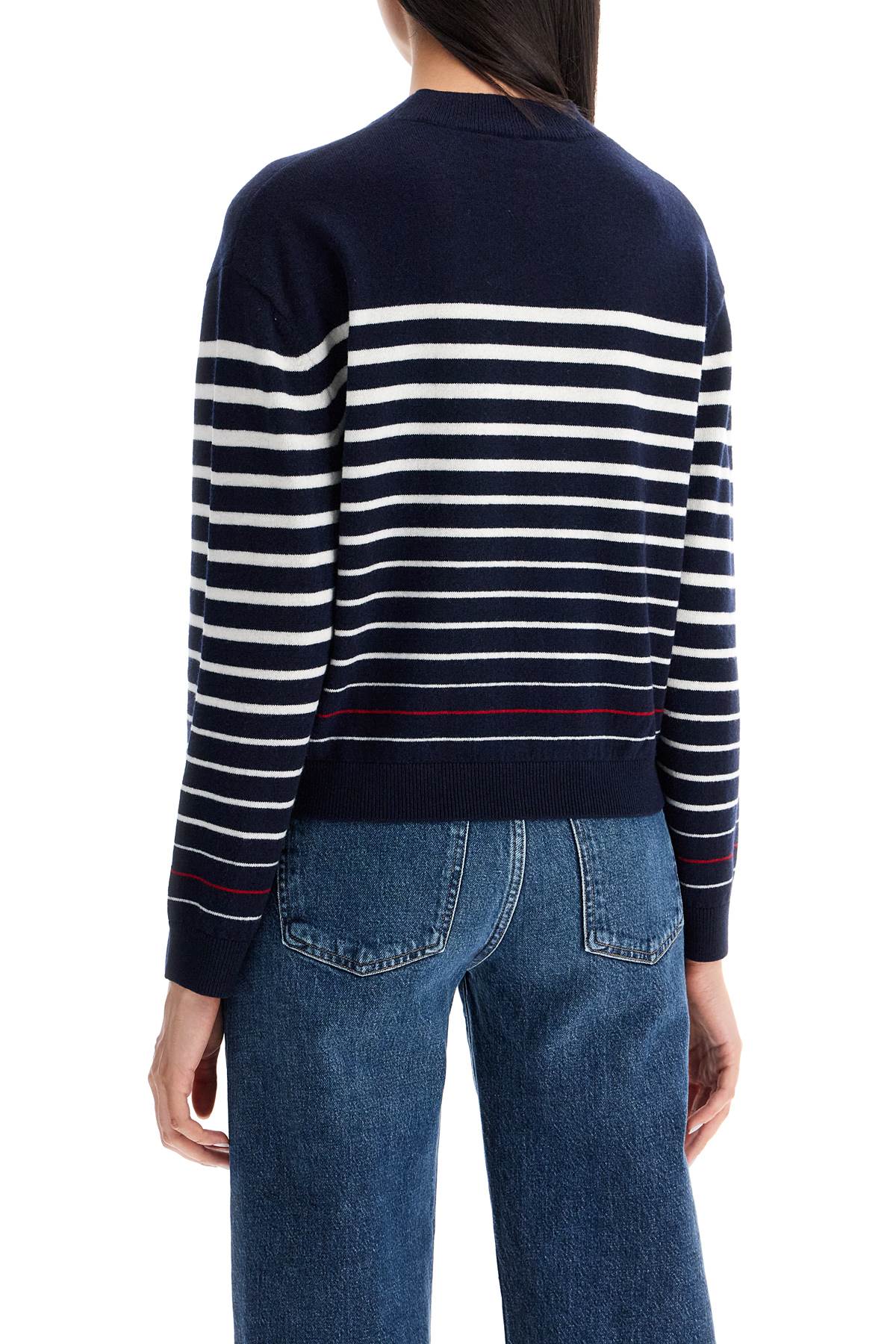 A.P.C. Striped Wool Billie Pullover