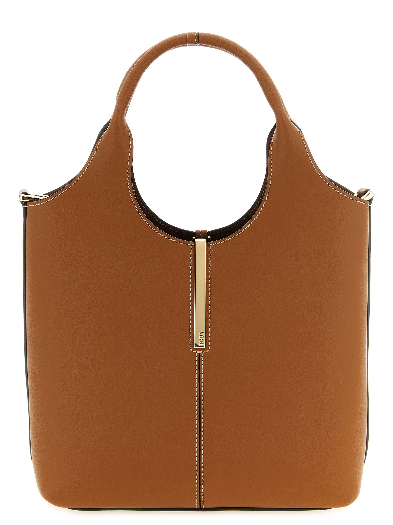 Tod'S Mini Metal Plate Shopping Bag