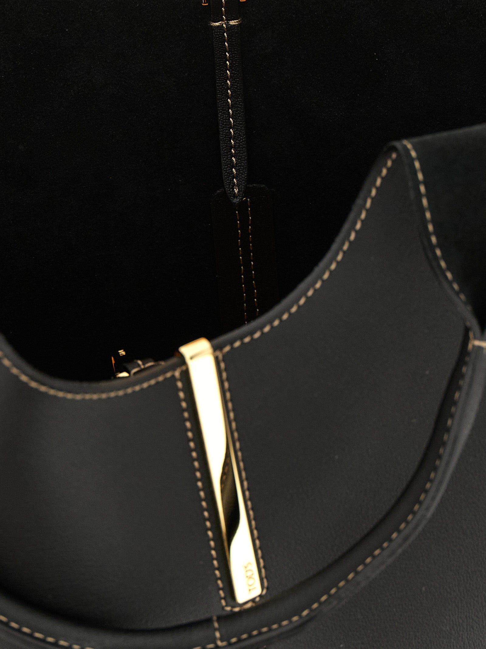 Tod'S Small Metal Plate Shopping Bag
