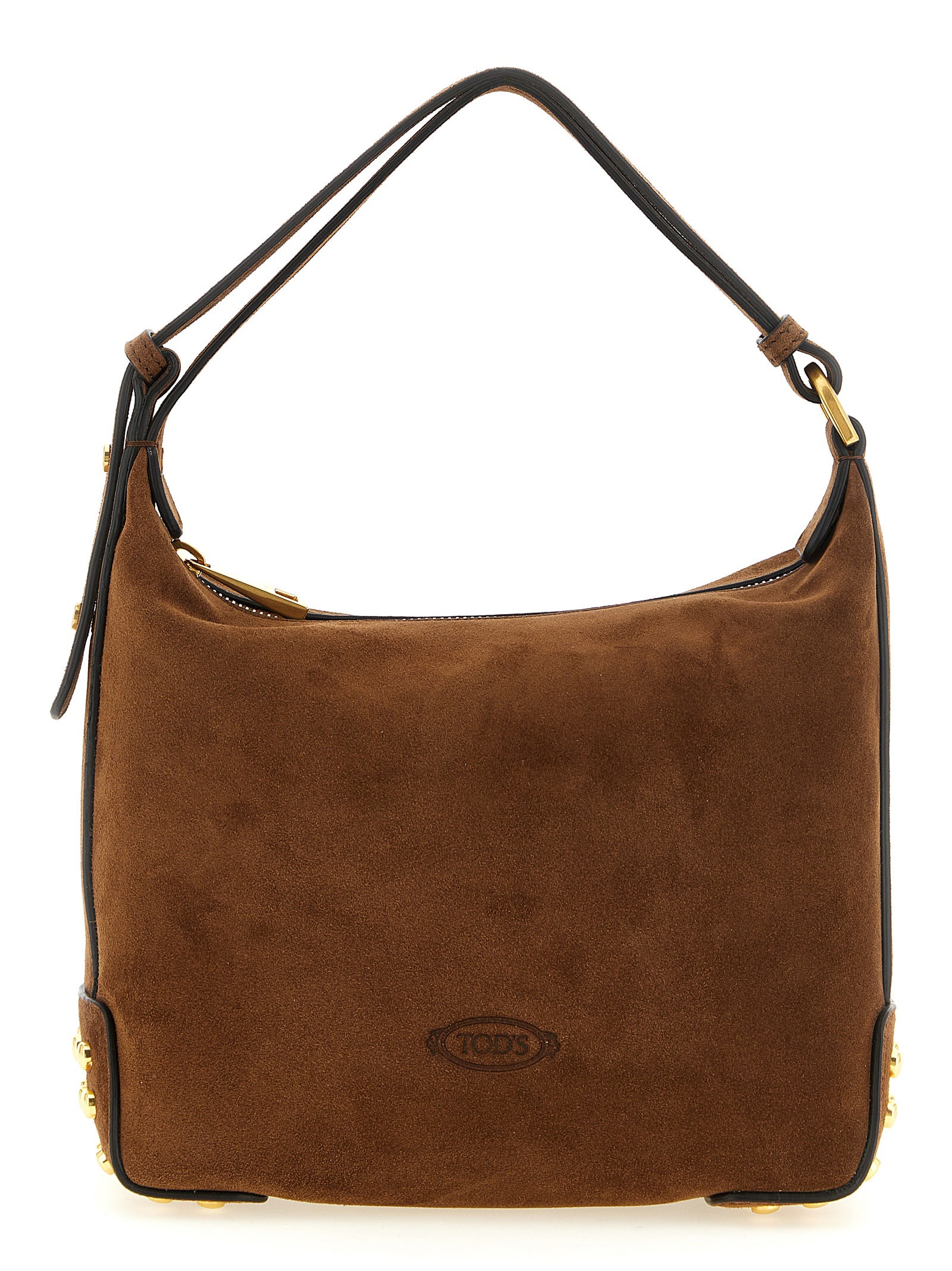 Tod'S 'Gommini' Mini Suede Shoulder Bag
