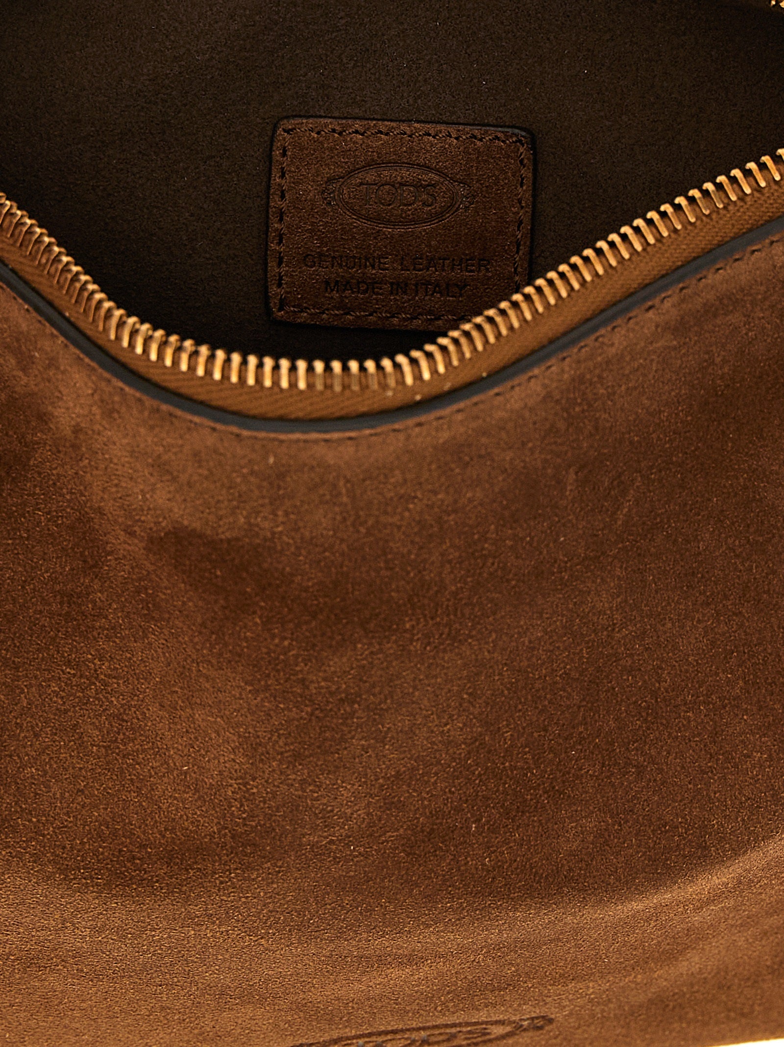 Tod'S 'Gommini' Mini Suede Shoulder Bag