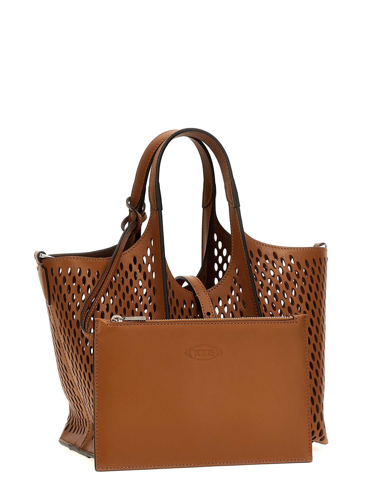 Tod'S Mini 'T Timless' Shopping Bag