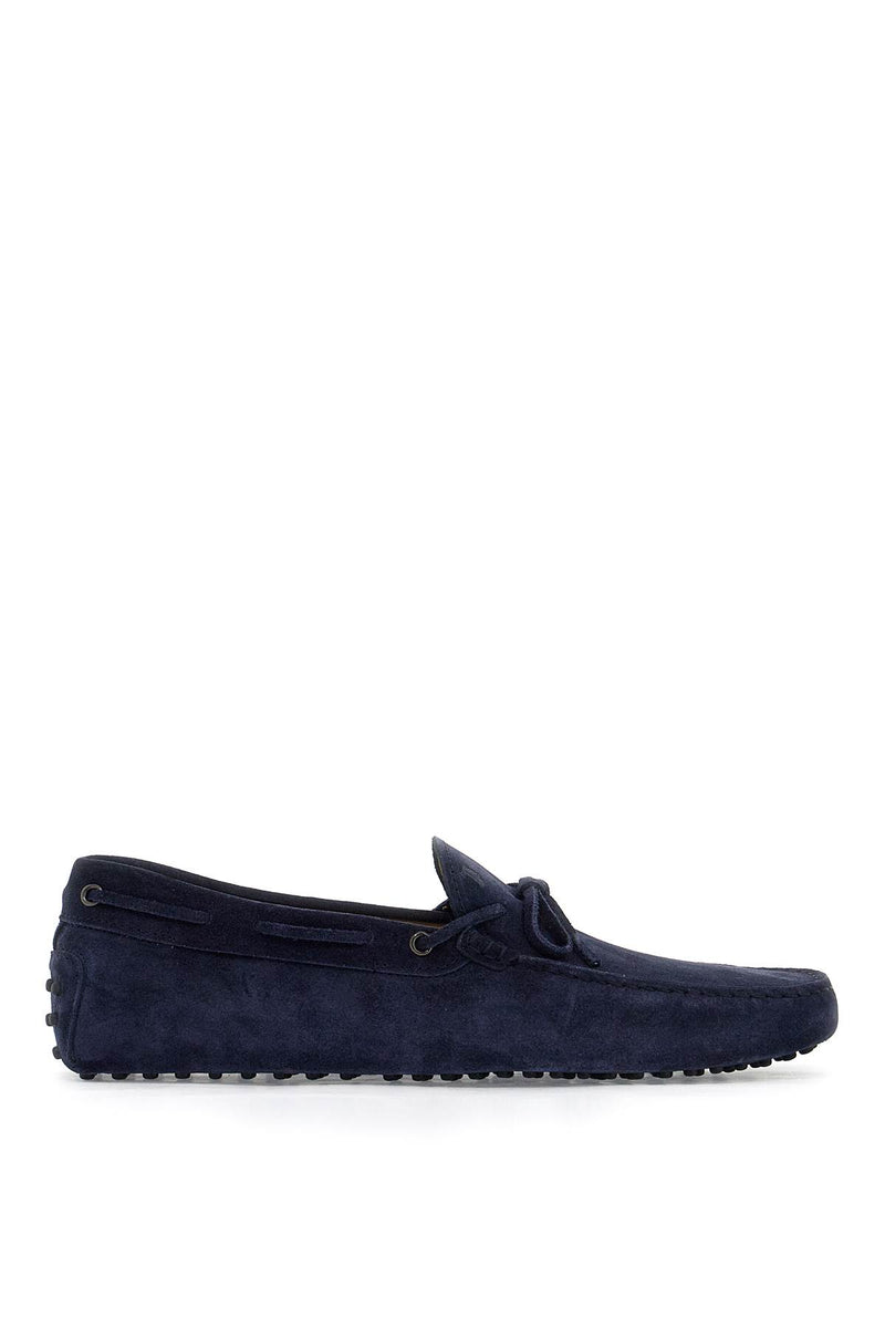 Tod's Gommino Loafers With Laces Blue