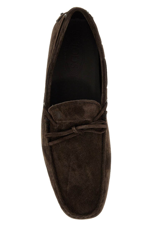 Tod's Gommino Loafers With Laces Brown