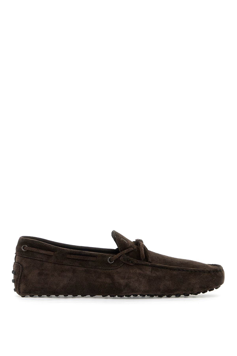 Tod's Gommino Loafers With Laces Brown