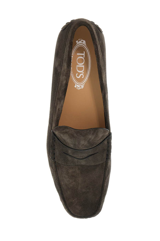 Tod's Suede Loaf Brown