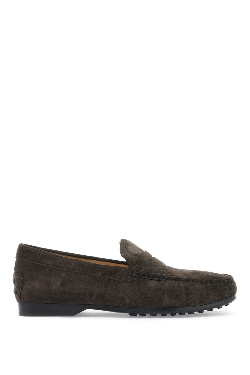 Tod's Suede Loaf Brown