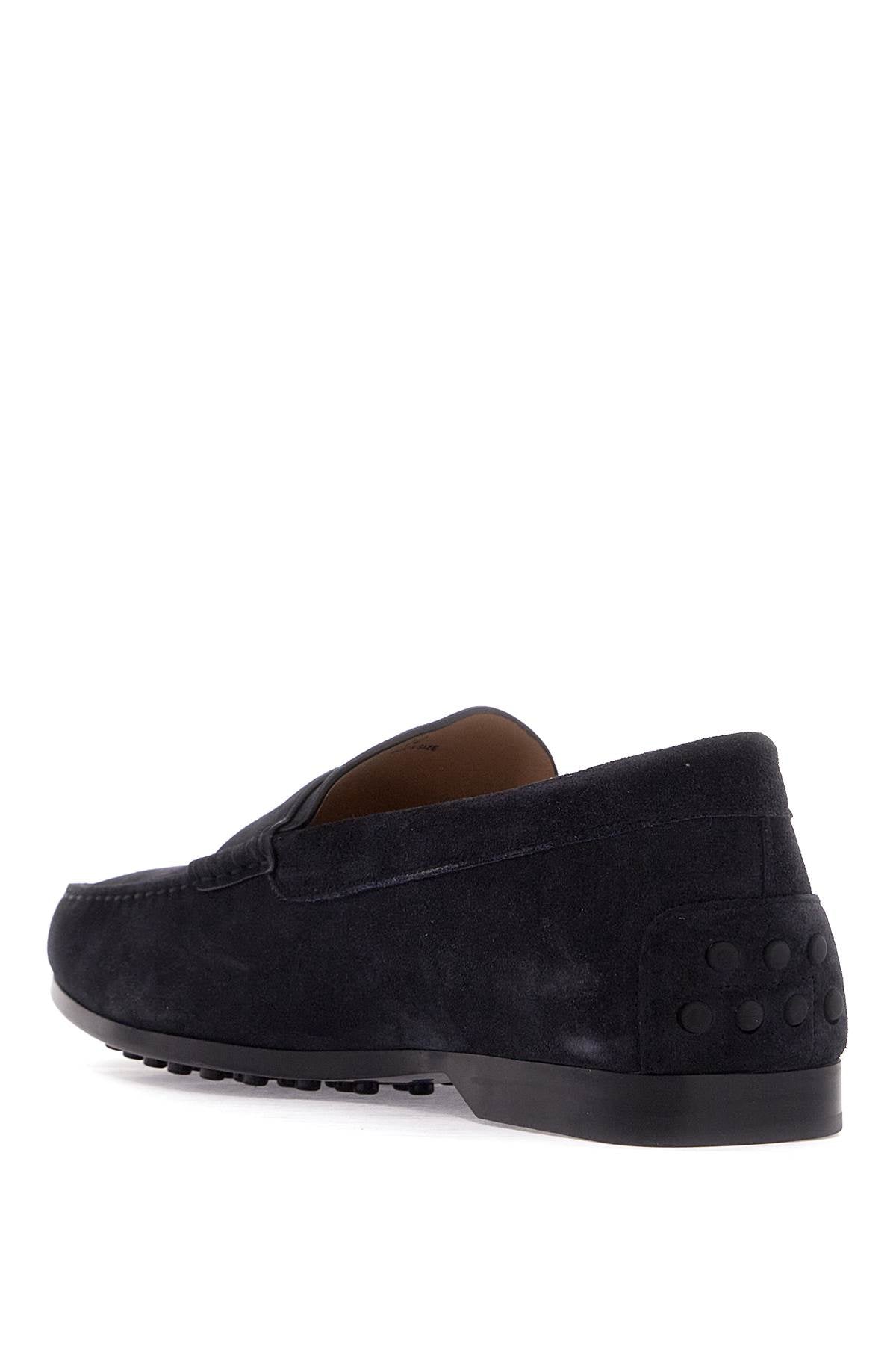 Tod's Suede Loaf Blue