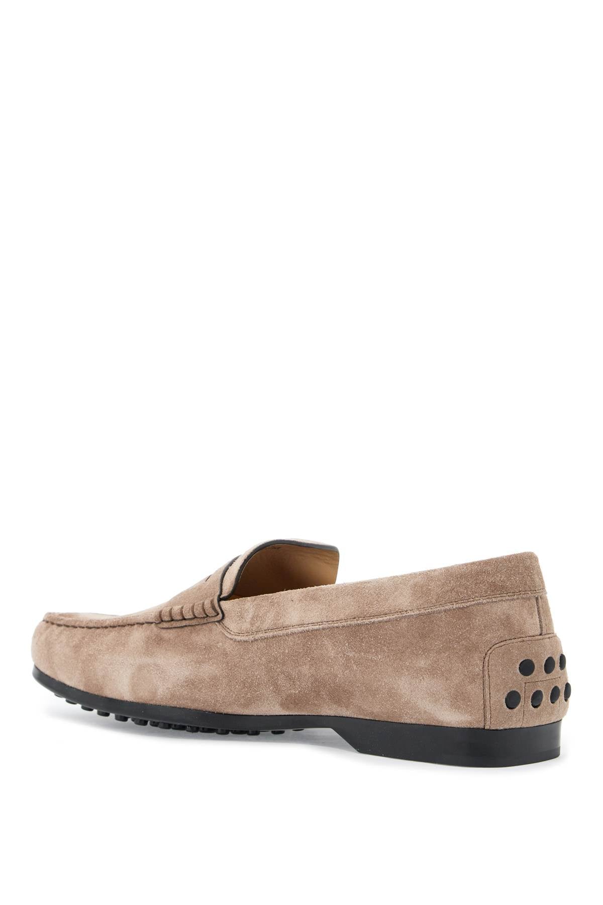 Tod's Suede Loaf Neutral