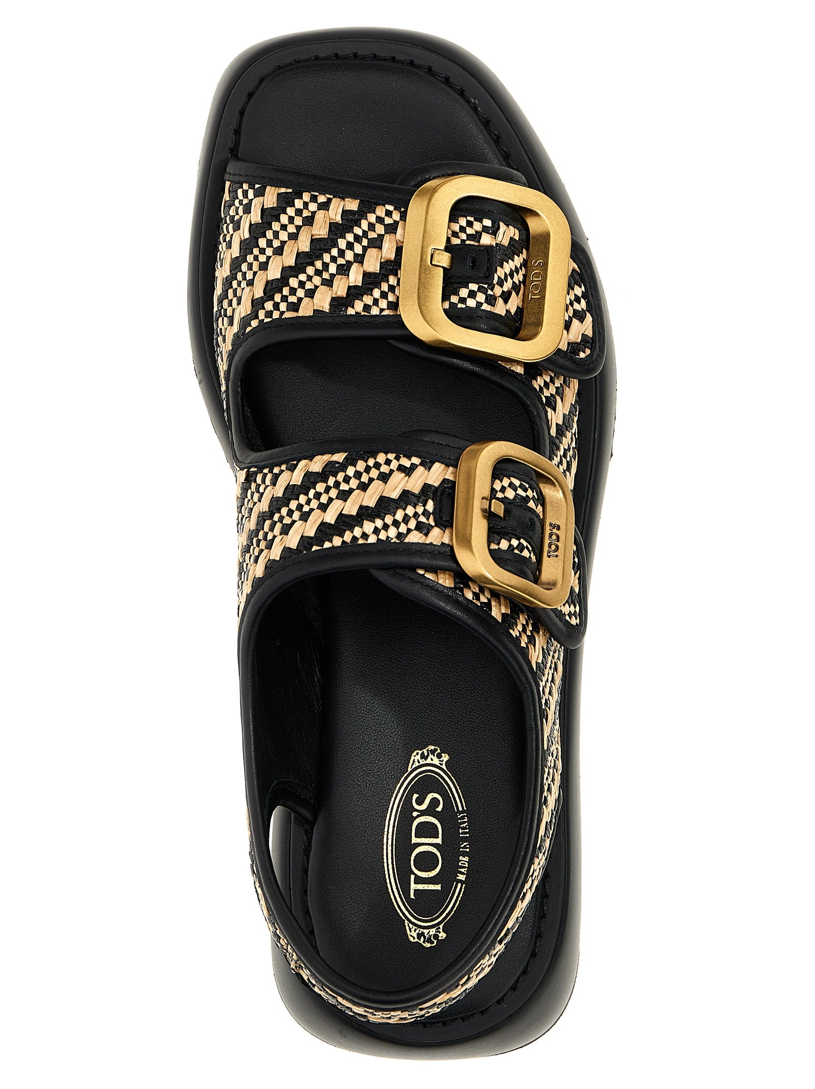 Tod'S Double Buckle Sandals