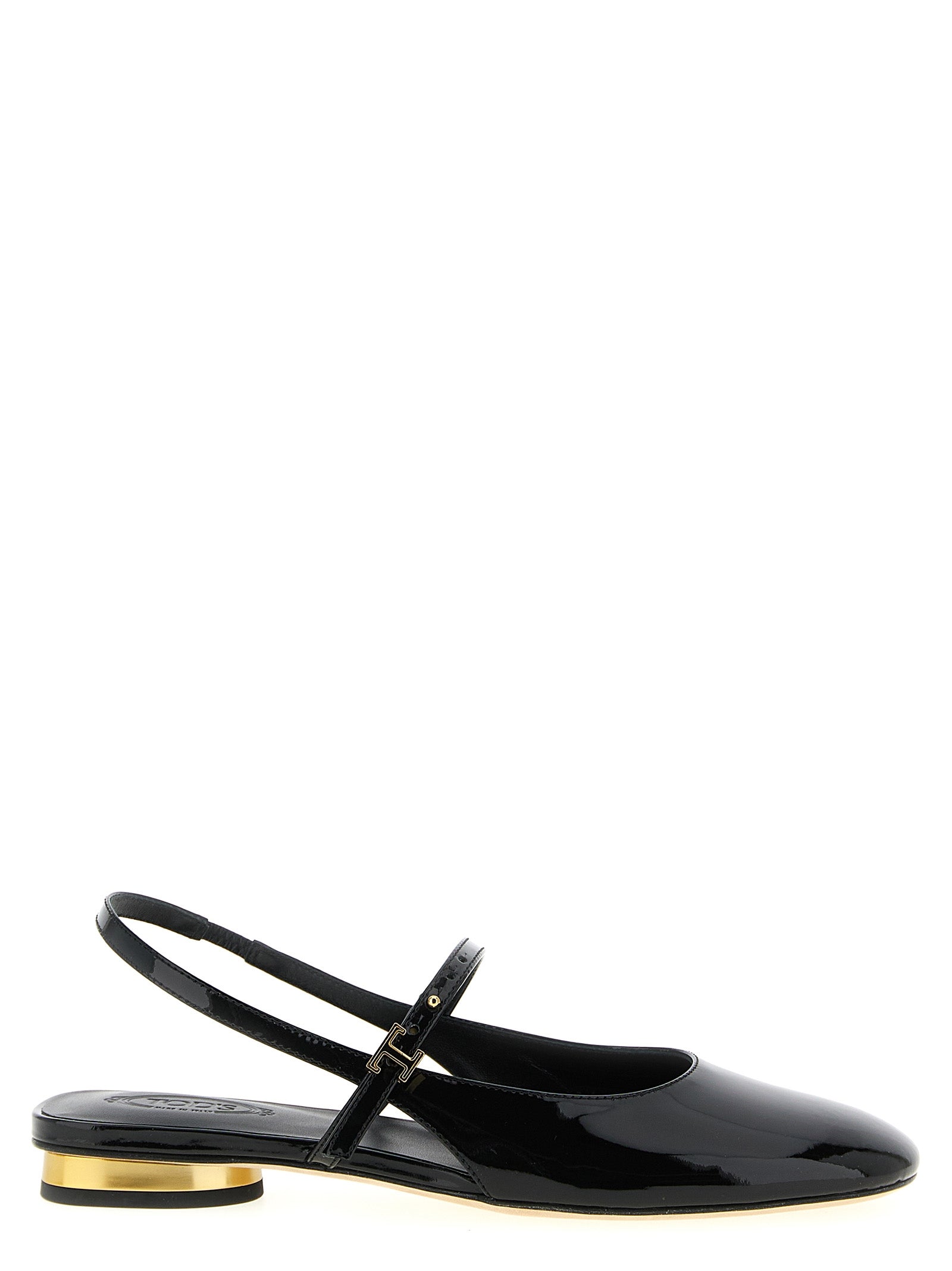 Tod'S 'Mary Jane' Patent Ballet Flats