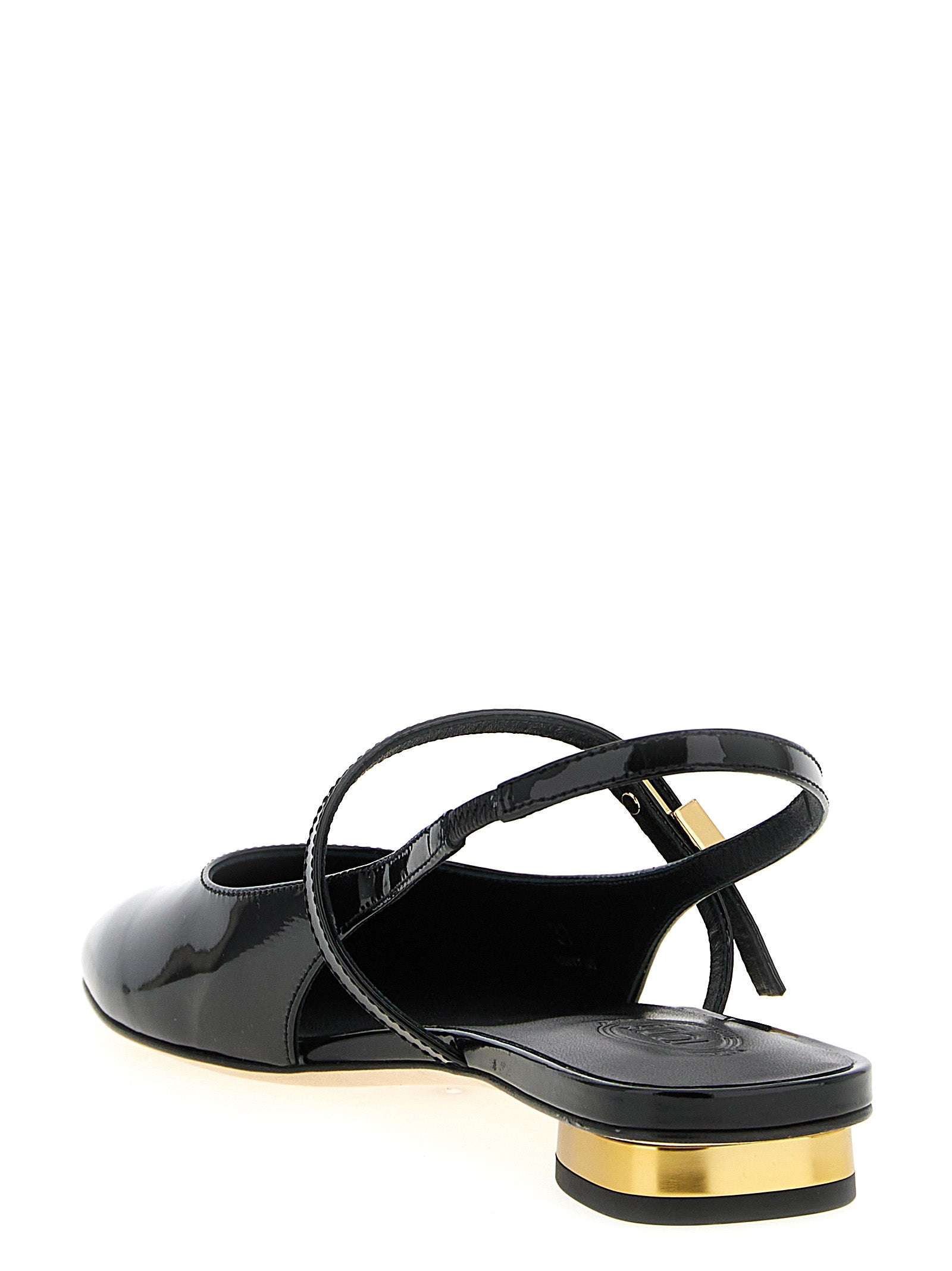 Tod'S 'Mary Jane' Patent Ballet Flats