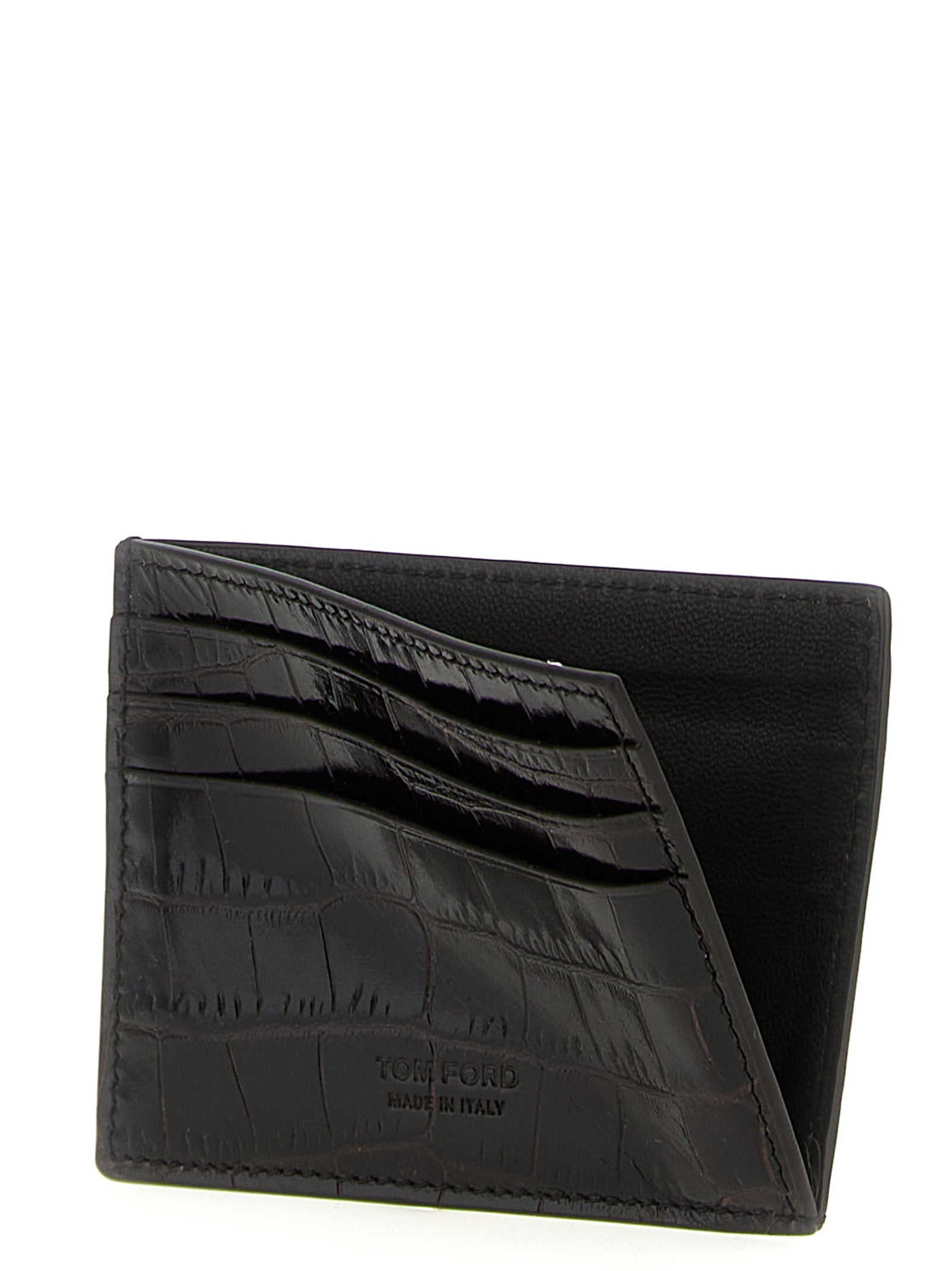 Tom Ford Crocodile Leather Card Holder