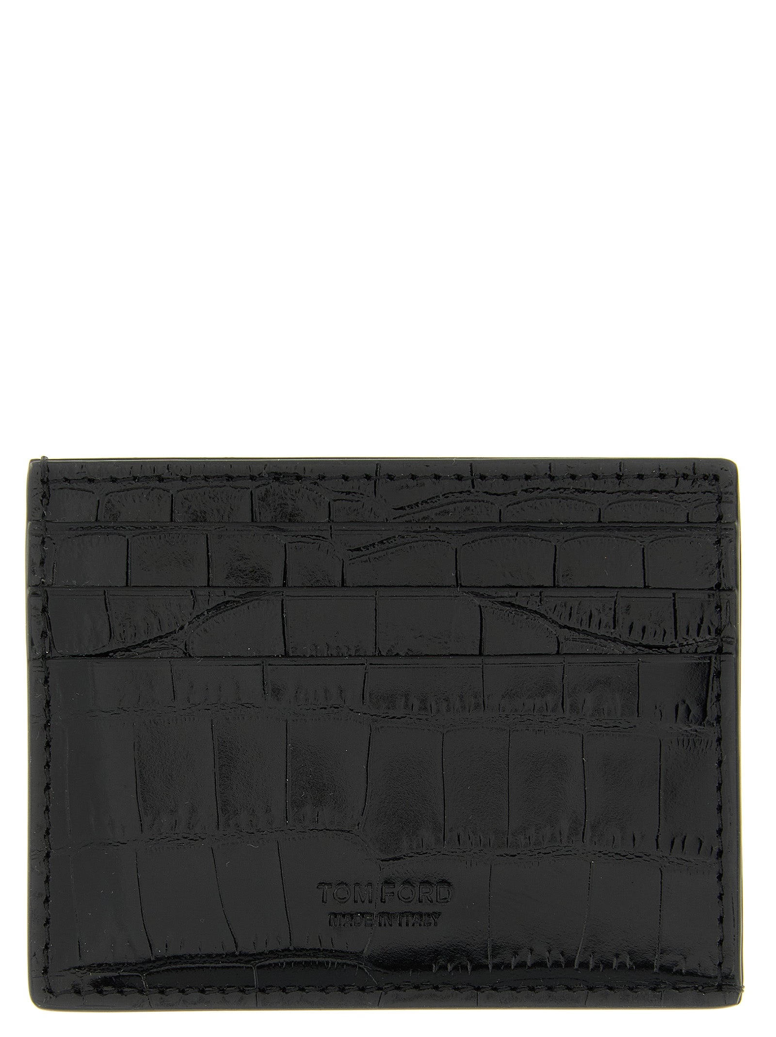 Tom Ford Crocodile Leather Card Holder