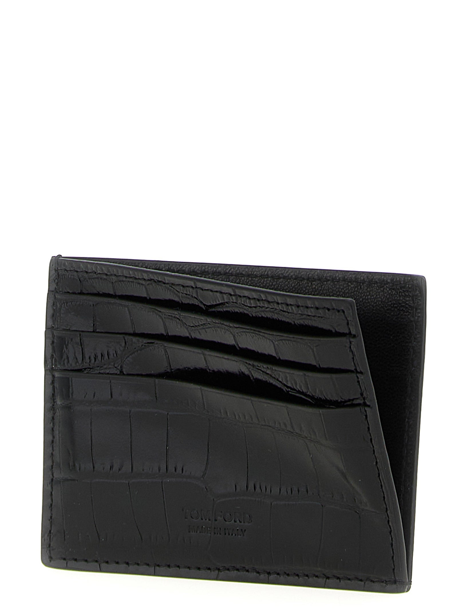 Tom Ford Crocodile Leather Card Holder