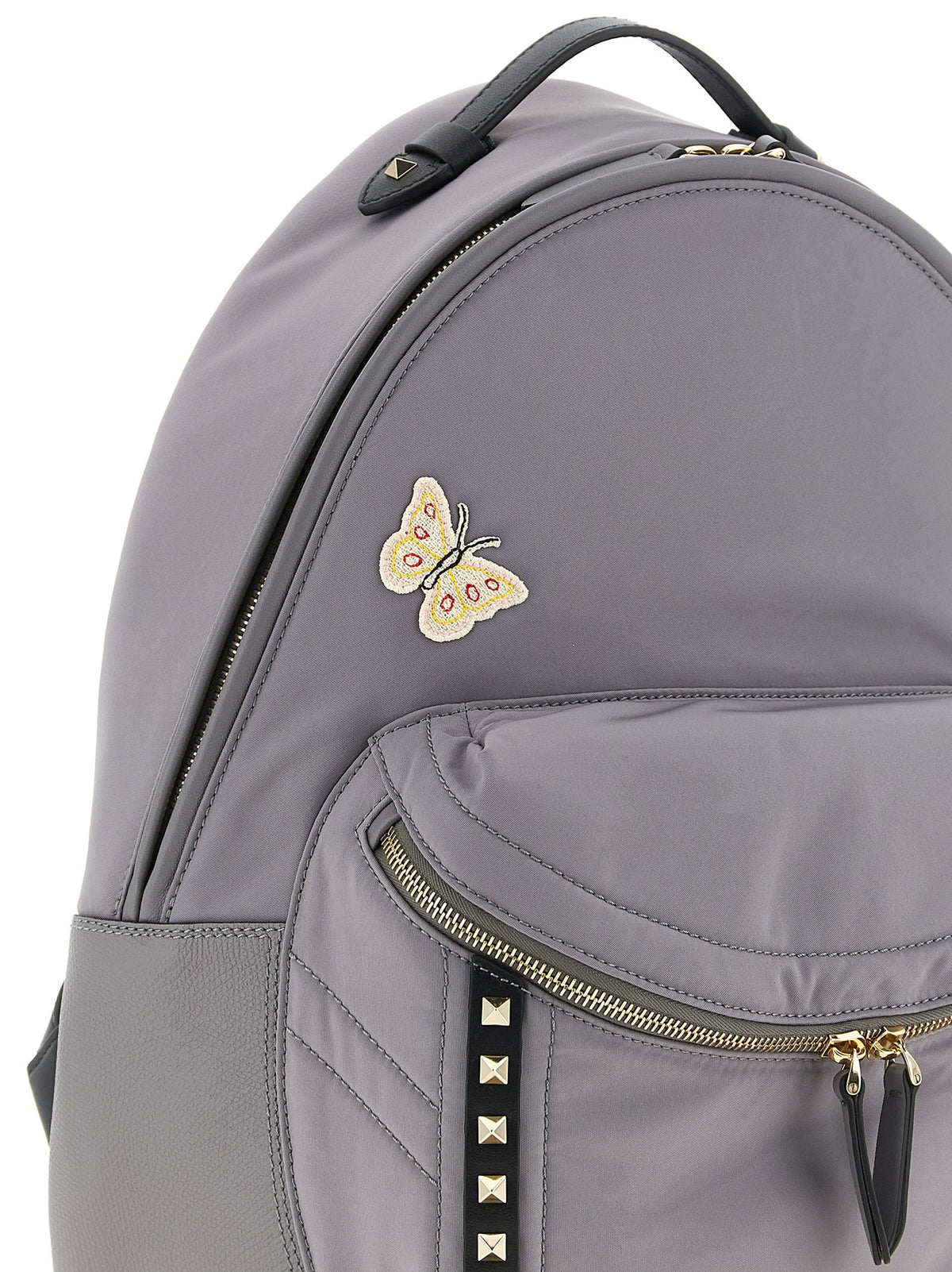 Valentino Garavani Valentino Garavani 'Stud Up' Grey Backpack