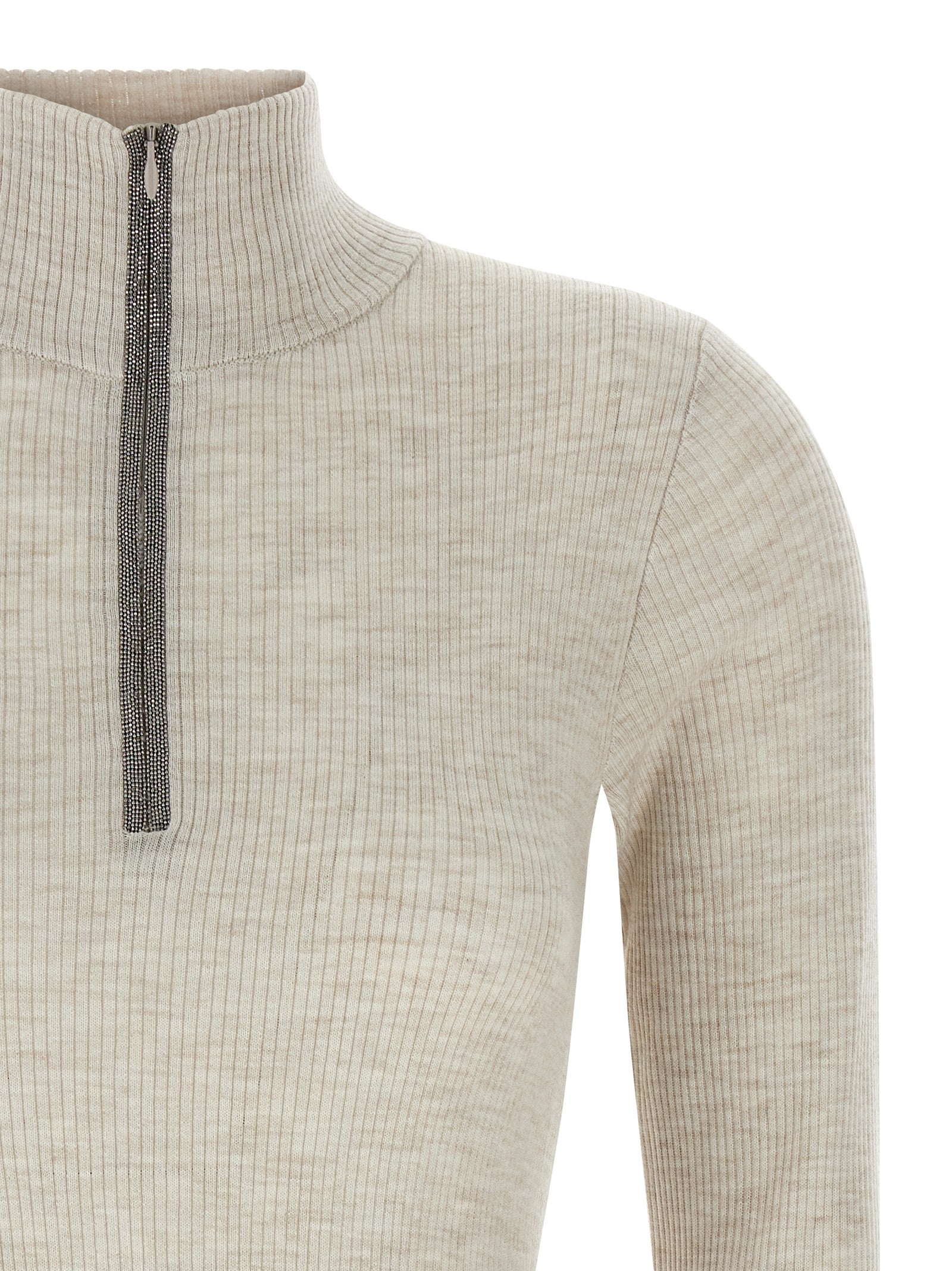 Brunello Cucinelli Zip Up Sweater