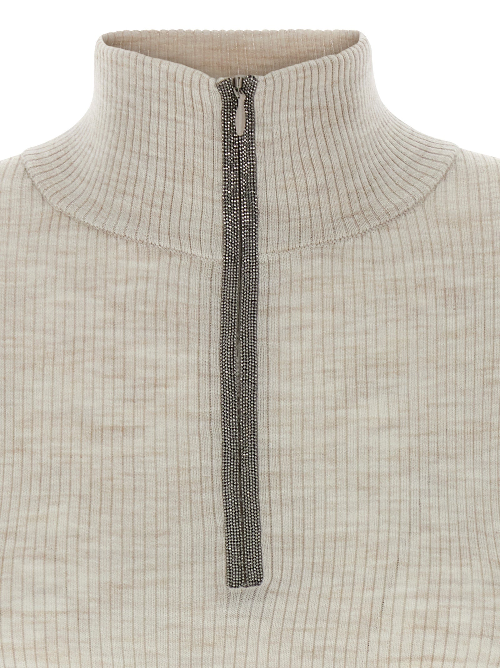 Brunello Cucinelli Zip Up Sweater