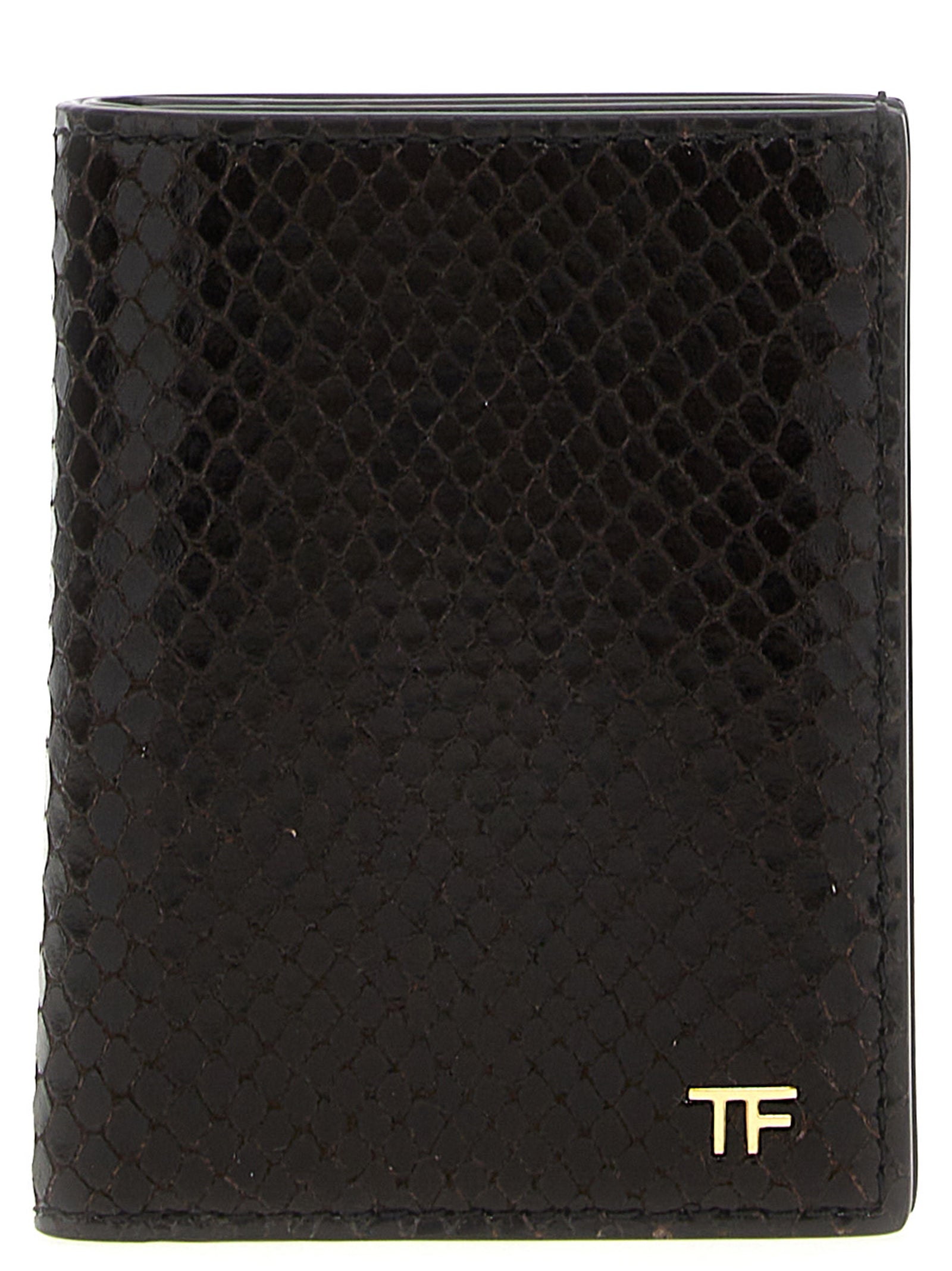 Tom Ford Snake Print Card Holder