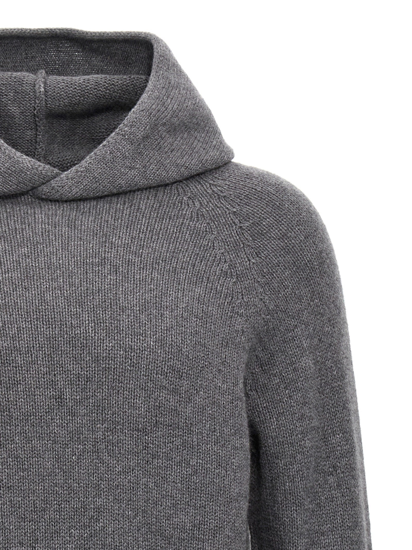 Ma'Ry'Ya Wool Hooded Sweater