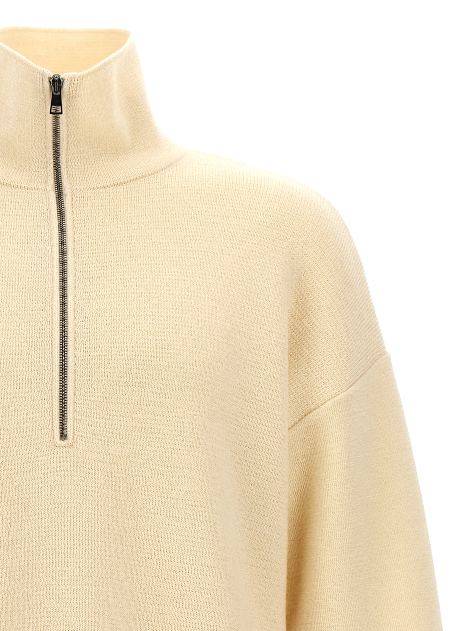 Ma'Ry'Ya Half Zip Sweater