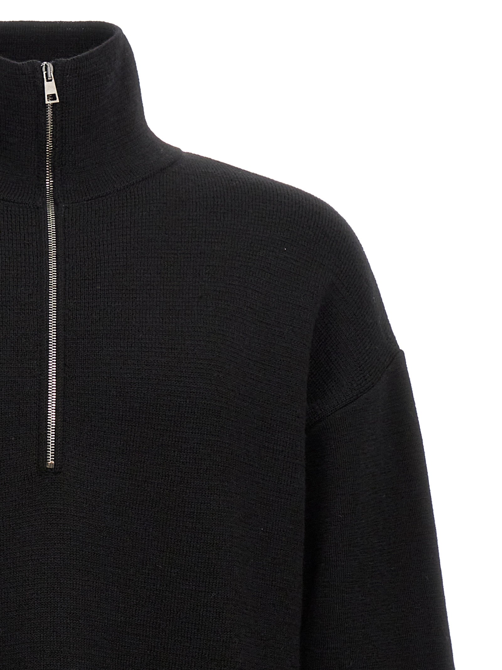 Ma'Ry'Ya Half Zip Sweater