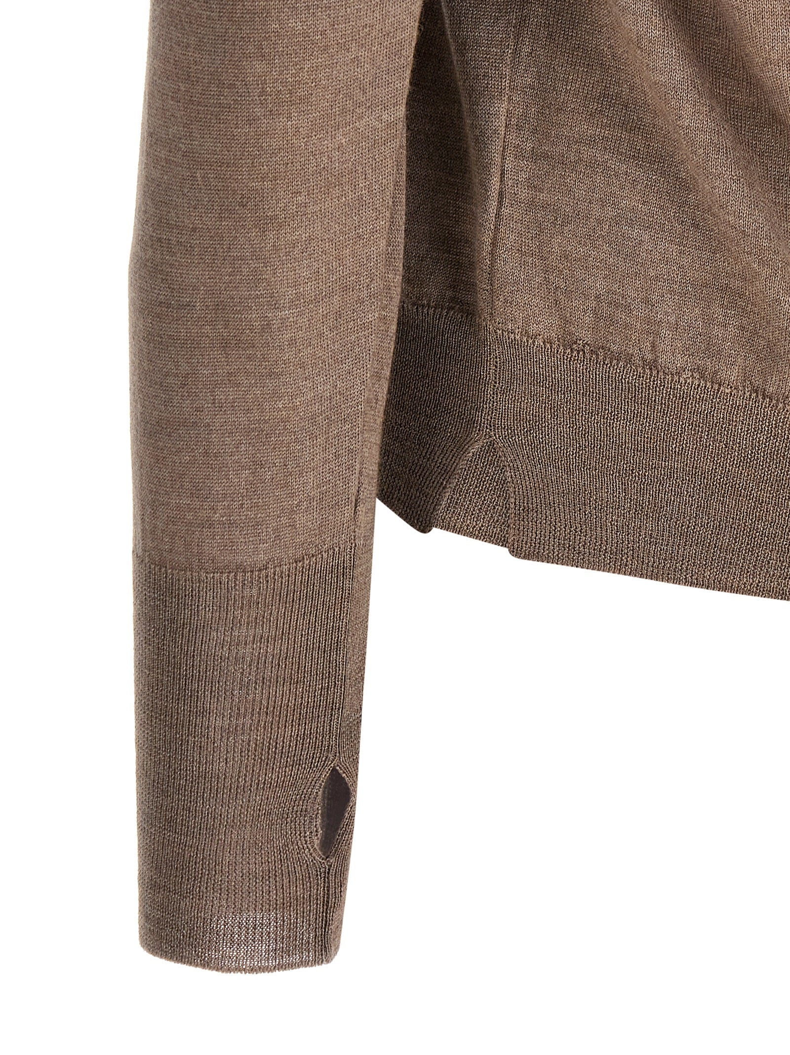 Ma'Ry'Ya Crew-Neck Sweater