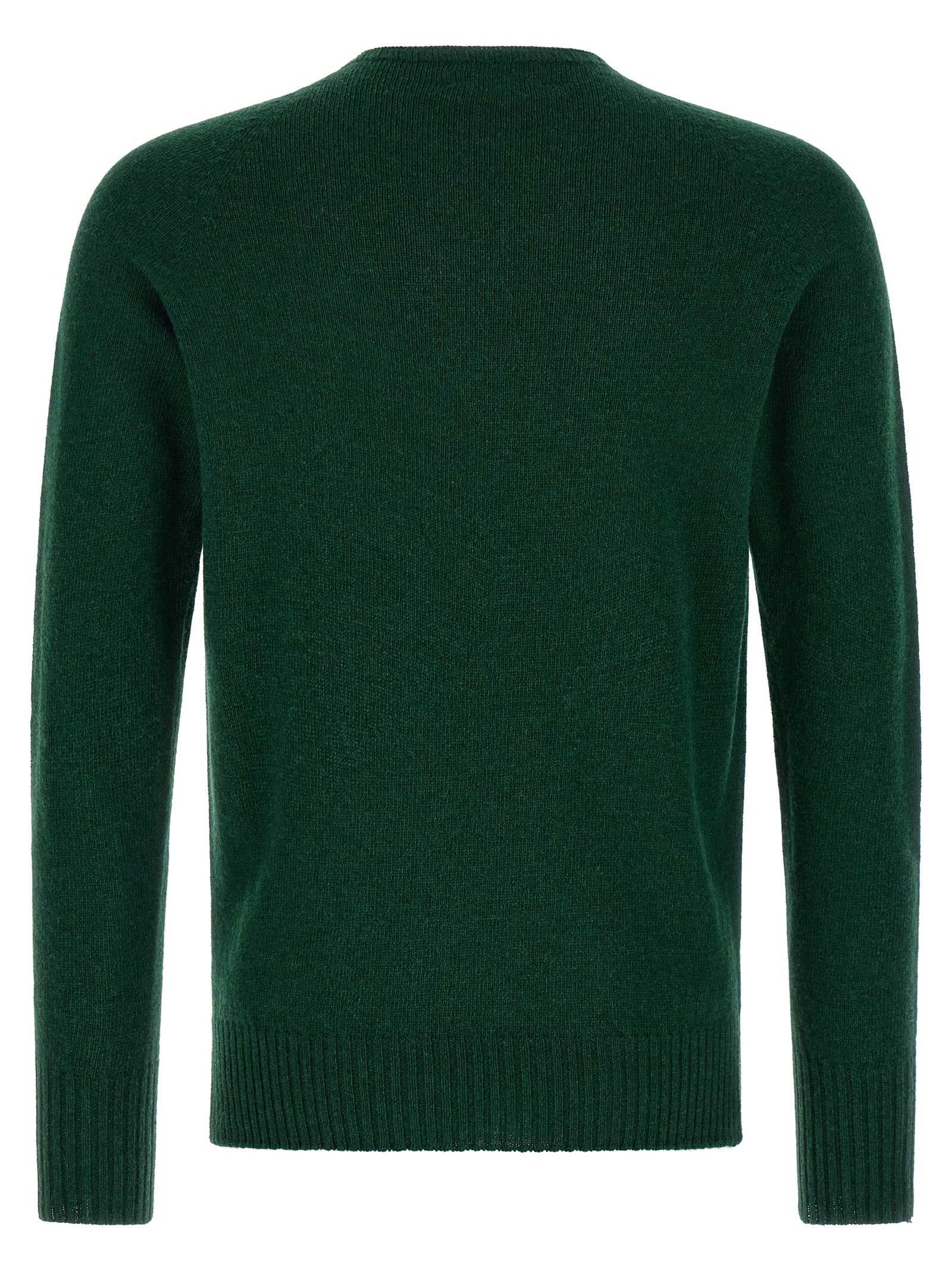 Ma'Ry'Ya Crew-Neck Sweater With Slits