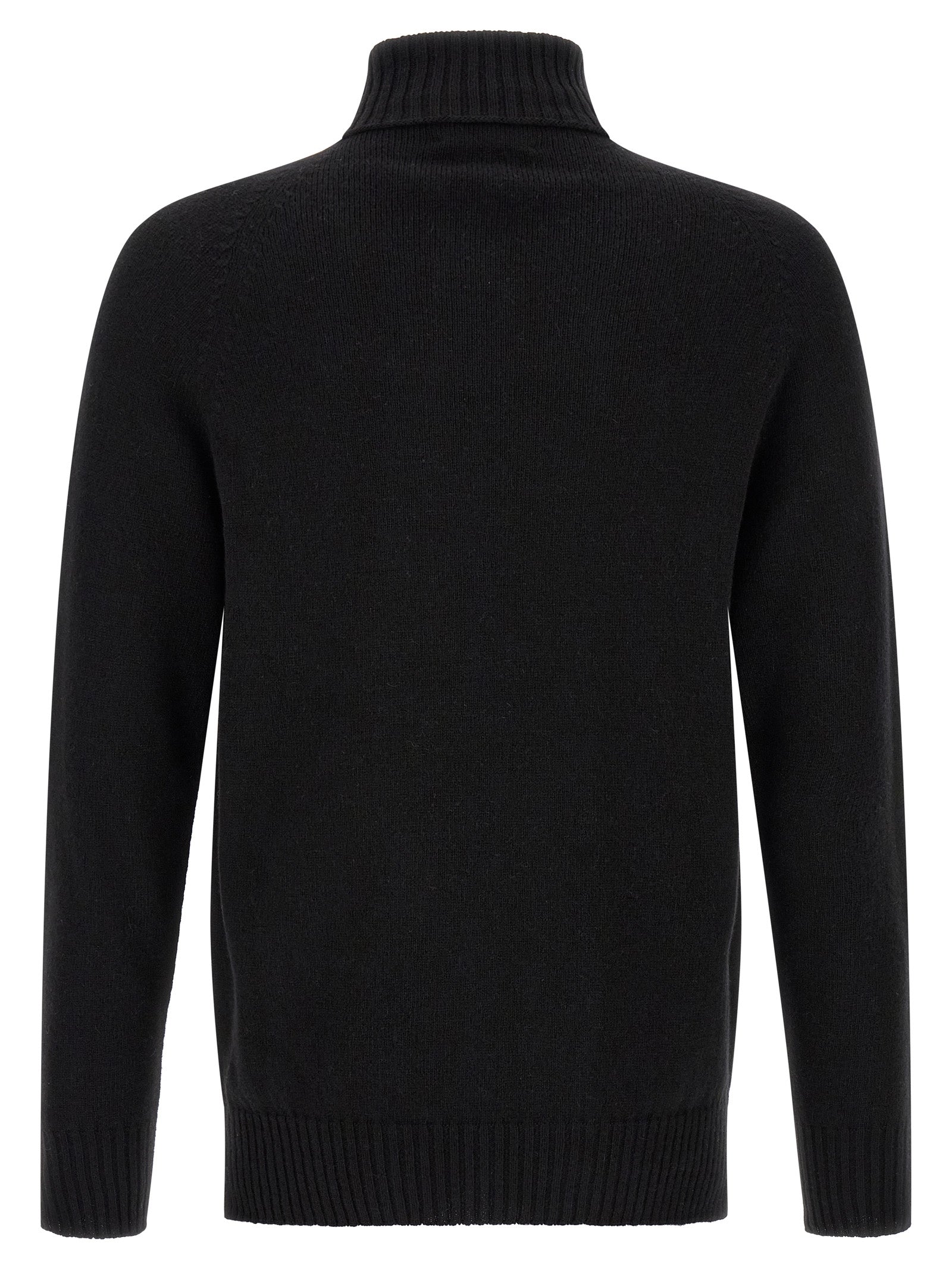 Ma'Ry'Ya High Neck Sweater With Slits