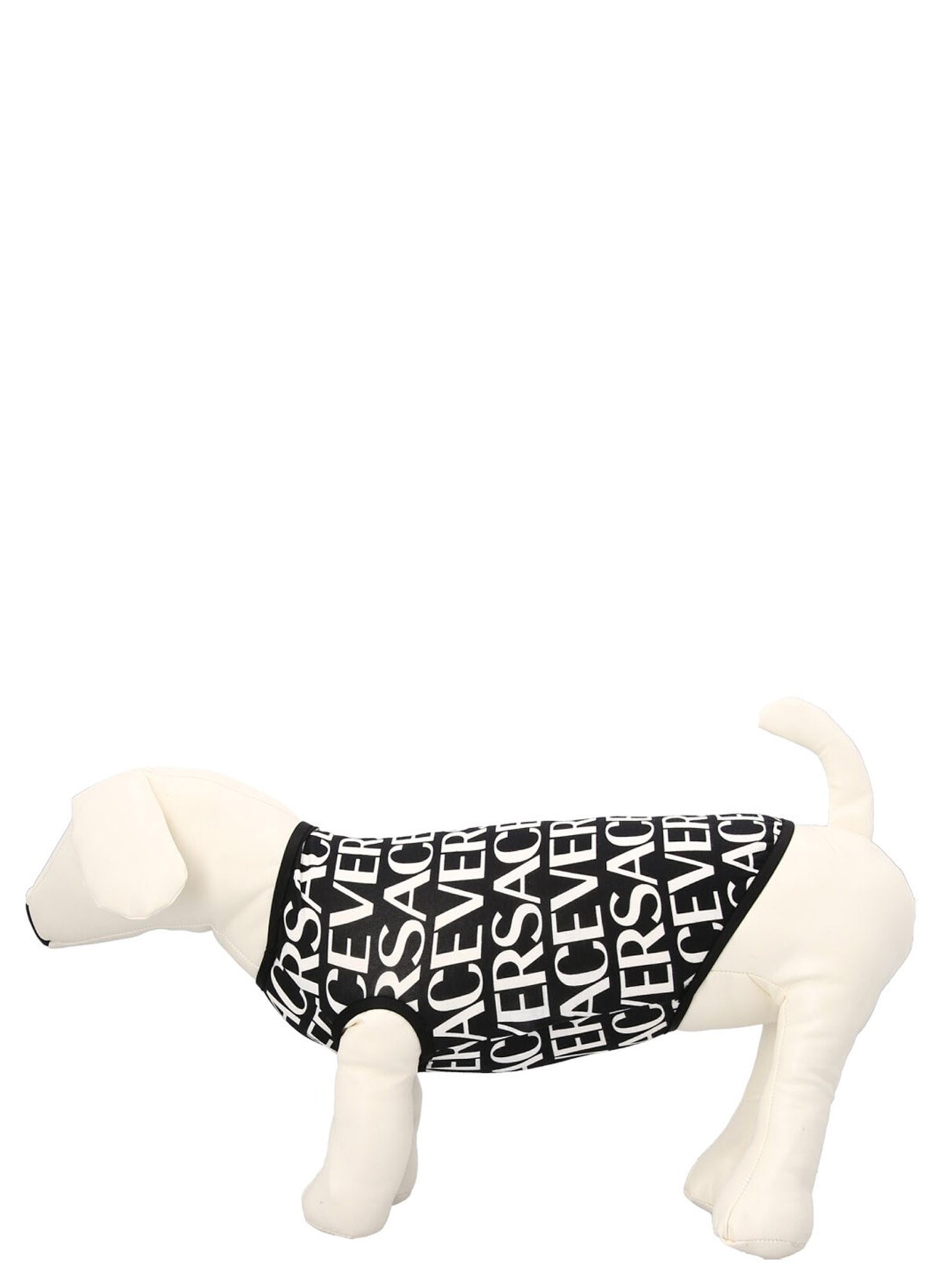 Versace Home Logo Print Dog T-Shirt