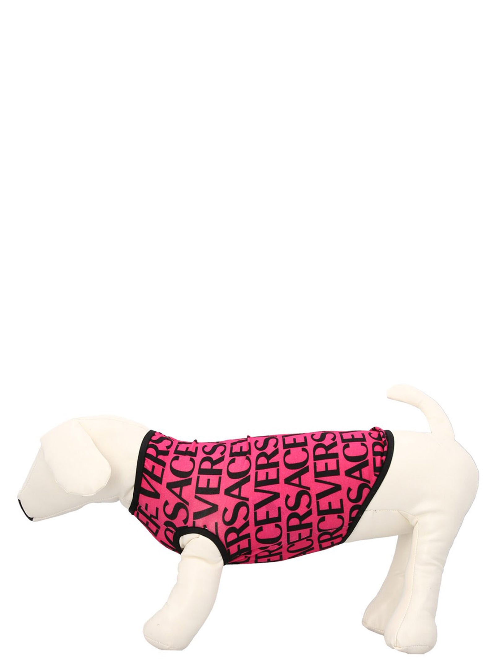 Versace Home Logo Print Dog T-Shirt