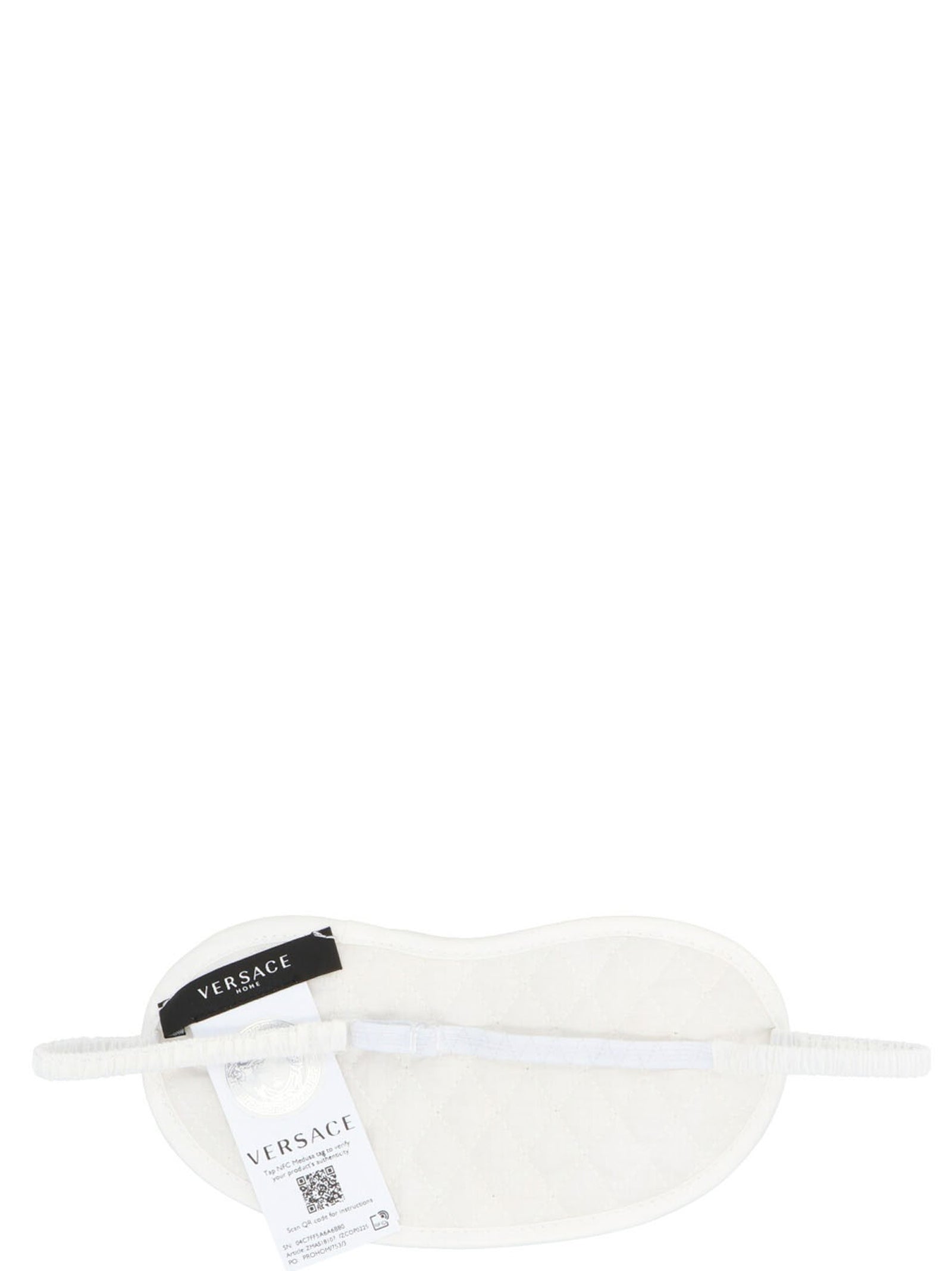 Versace Home Logo Print Eye Mask