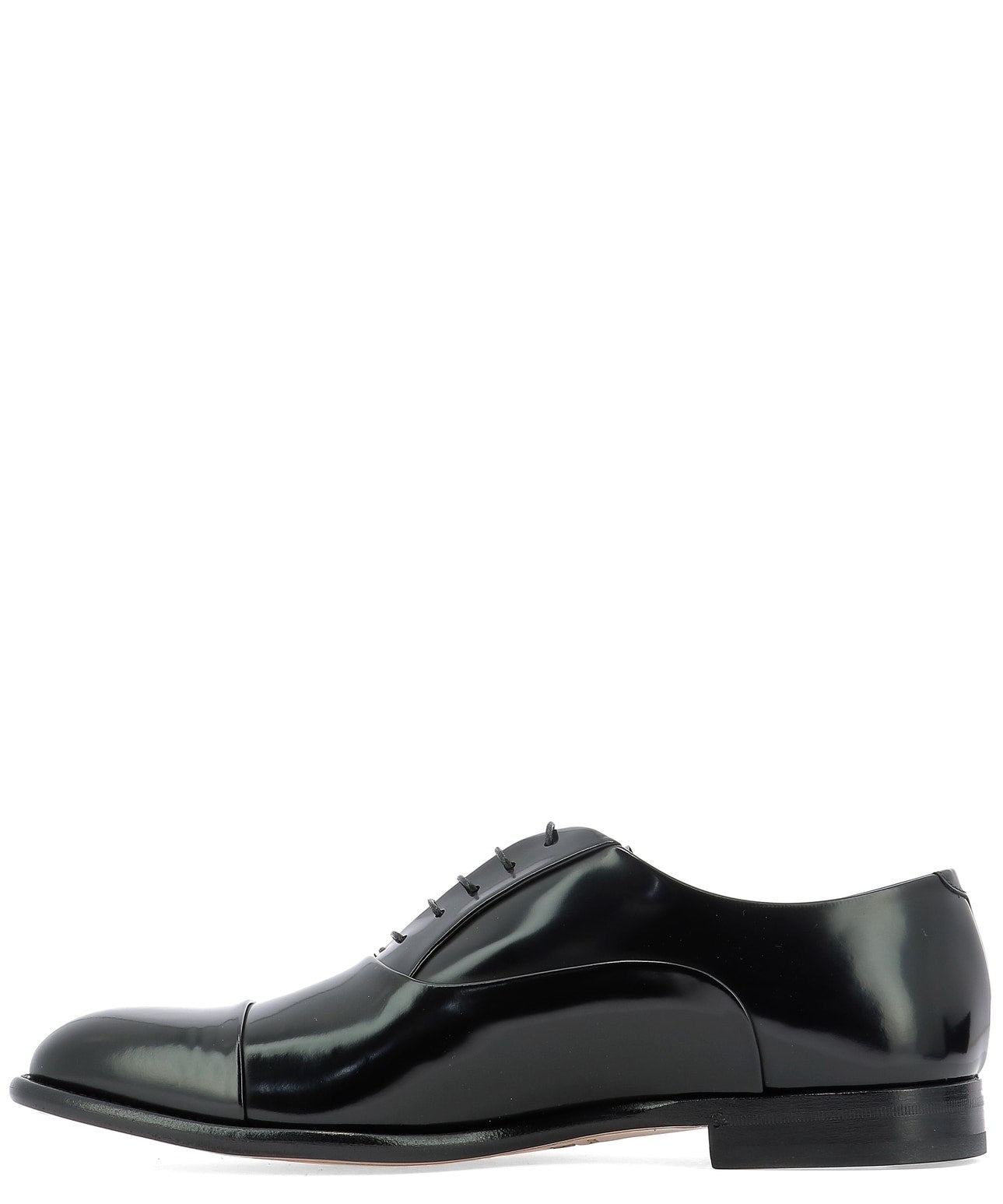 Fabi City Patent Leather Lace Up Shoe