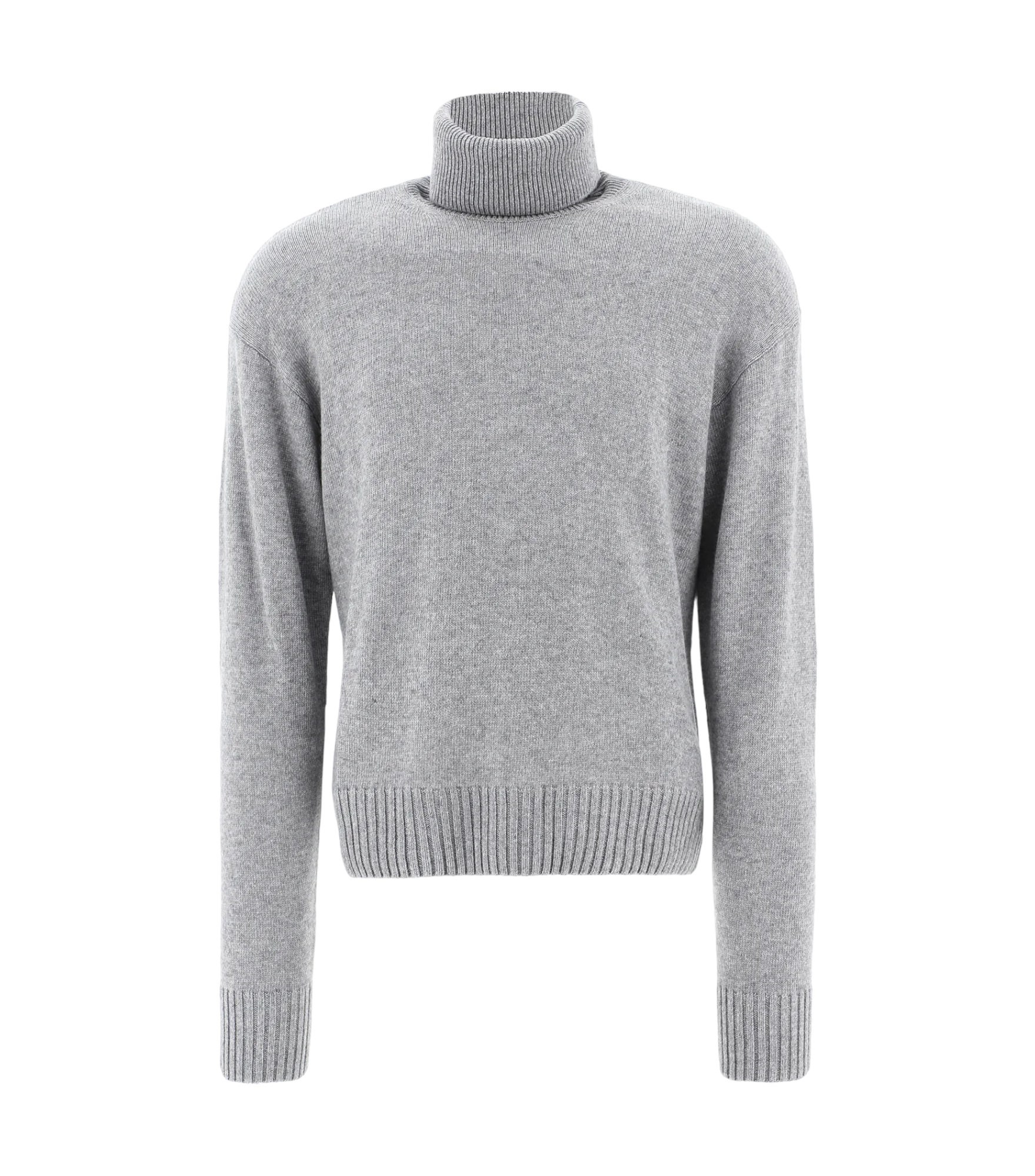 Off-White Cashmere Knit Turtleneck