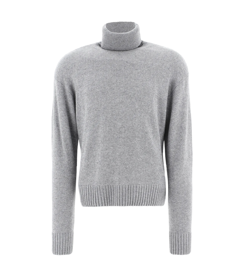 Off-White Cashmere Knit Turtleneck